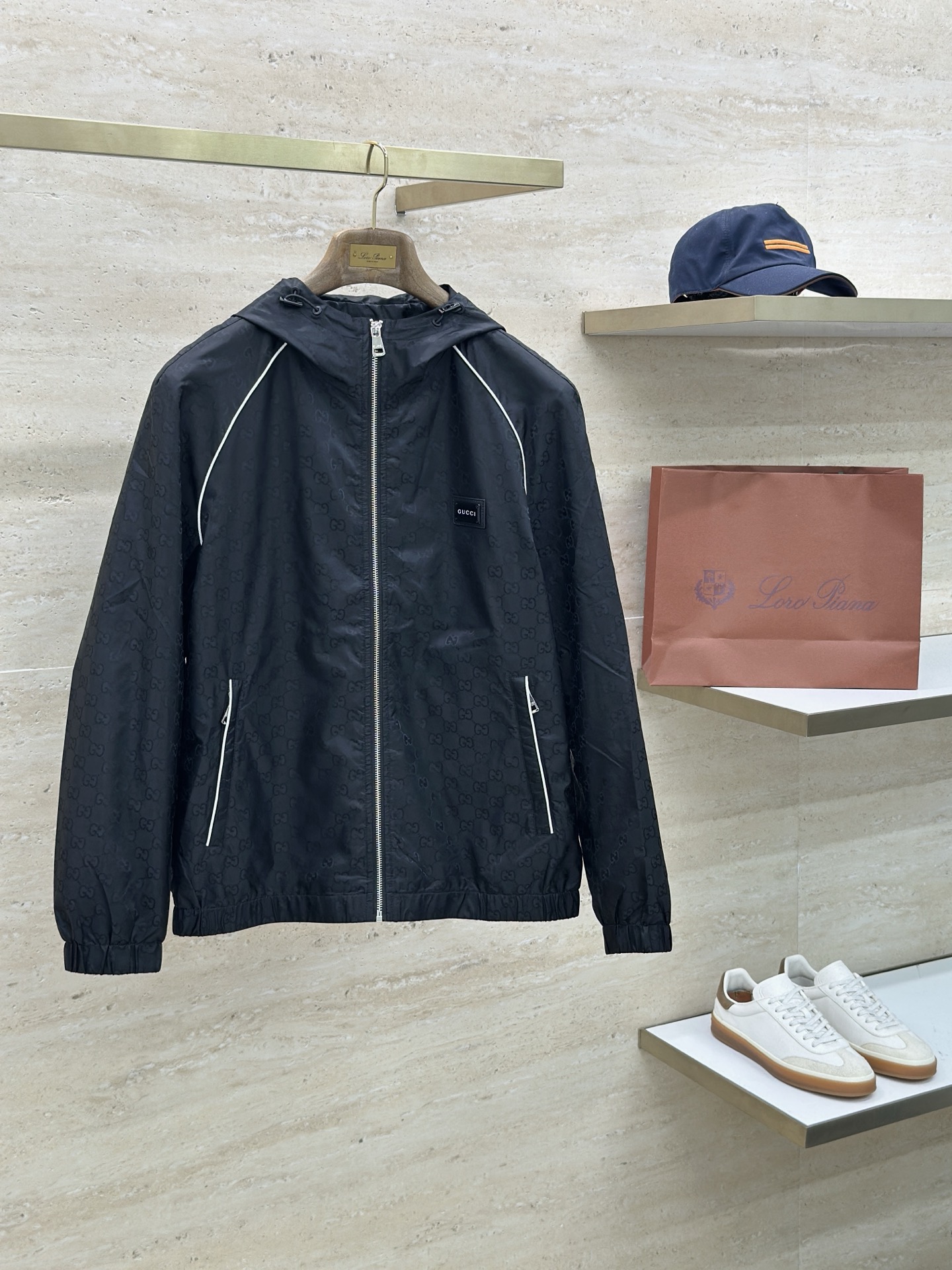 GUCCI 2025ss秋冬新款系列🆕G家休闲连帽夹克外套 🧥专柜同步发售 超高工艺的风衣外套 休闲时尚