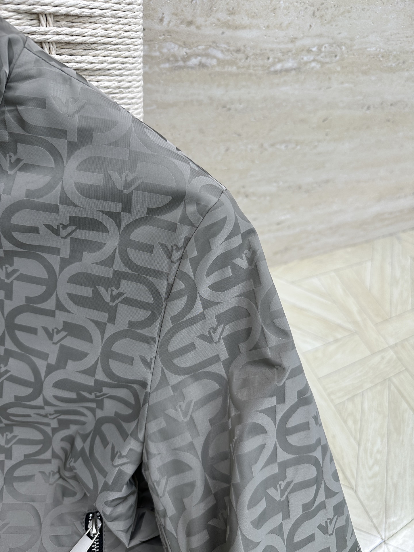 ARMANI 2025ss秋冬新款系列🆕阿玛尼家休闲夹克立领外套🧥专柜同步发售 超高工艺的风衣外套 休闲