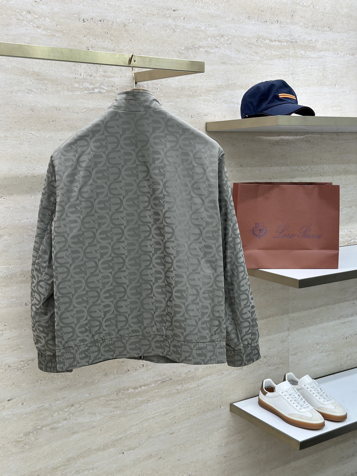 ARMANI 2025ss秋冬新款系列🆕阿玛尼家休闲夹克立领外套🧥专柜同步发售 超高工艺的风衣外套 休闲