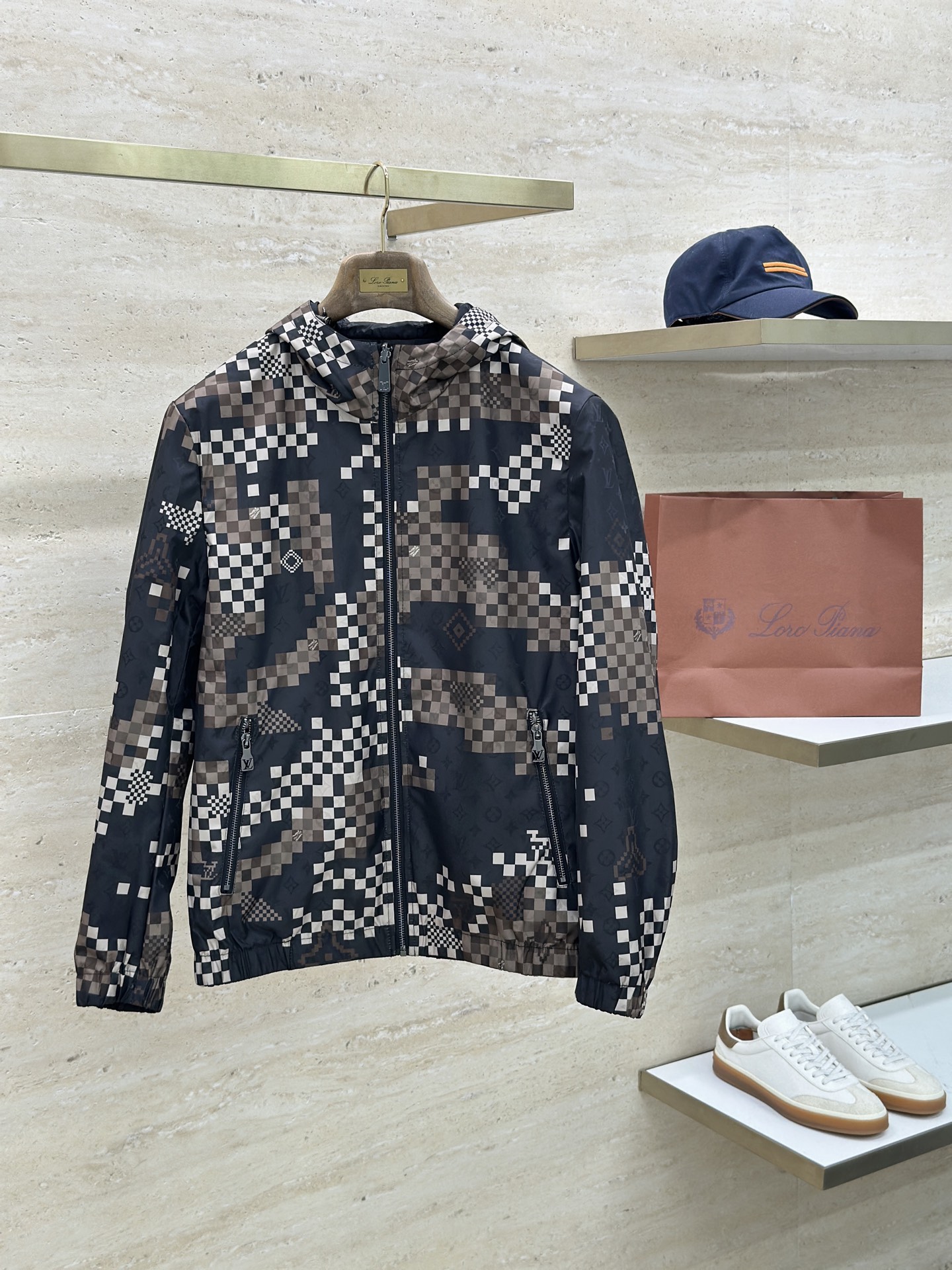 LOUIS VUITTON 2025ss秋冬新款系列🆕驴家双面穿休闲连帽夹克外套🧥专柜同步发售 超高工艺