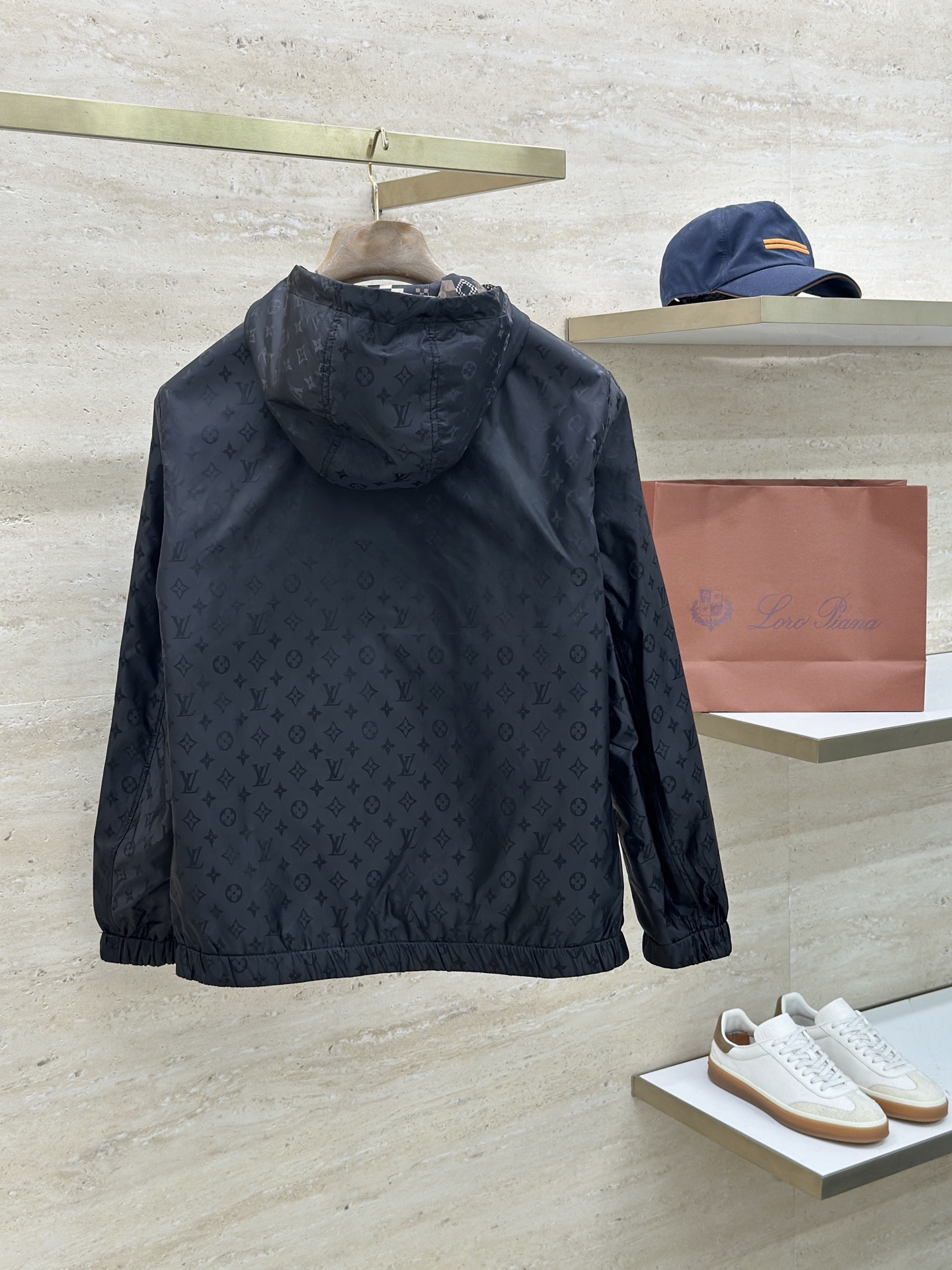 LOUIS VUITTON 2025ss秋冬新款系列🆕驴家双面穿休闲连帽夹克外套🧥专柜同步发售 超高工艺