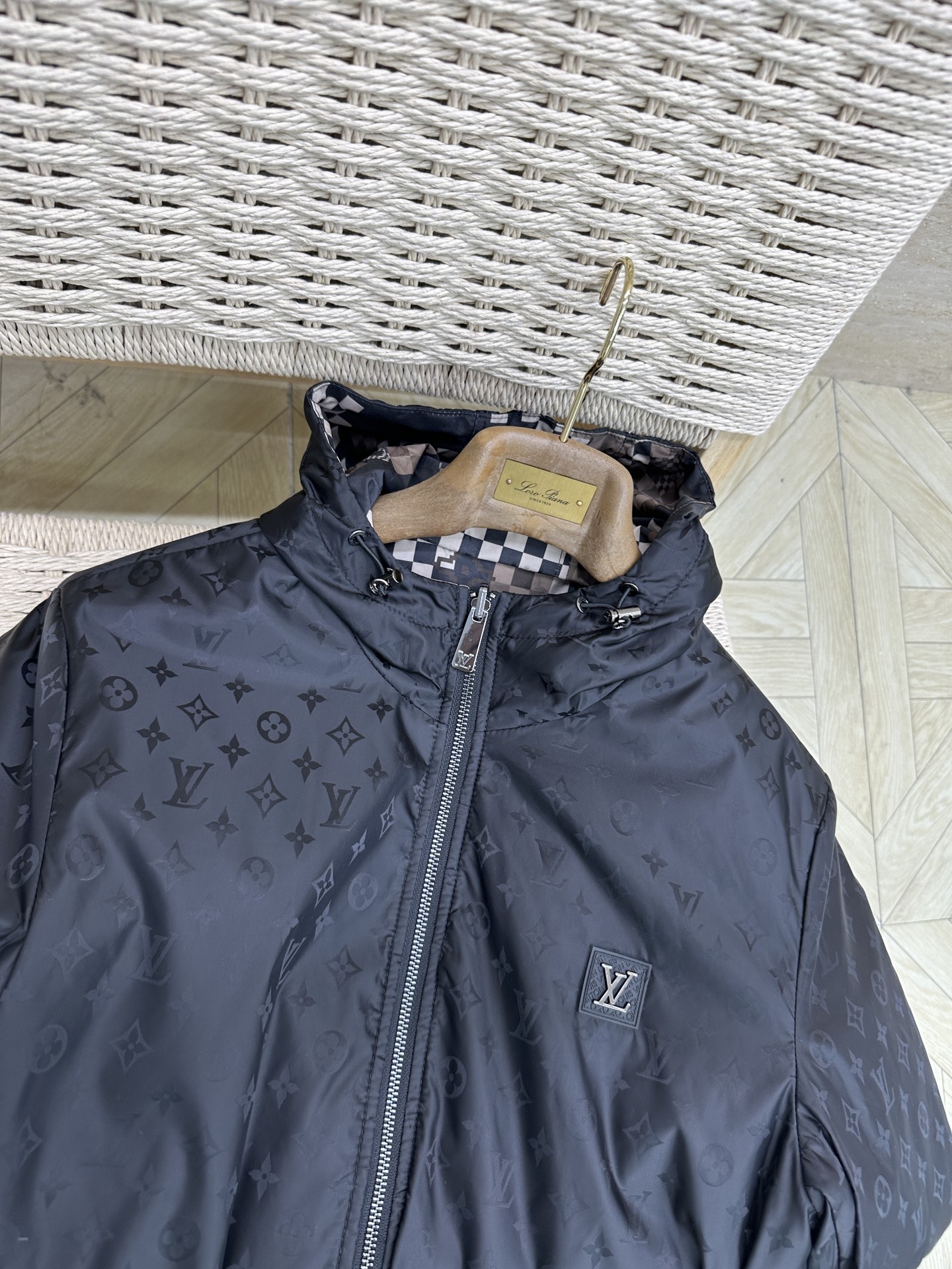 LOUIS VUITTON 2025ss秋冬新款系列🆕驴家双面穿休闲连帽夹克外套🧥专柜同步发售 超高工艺