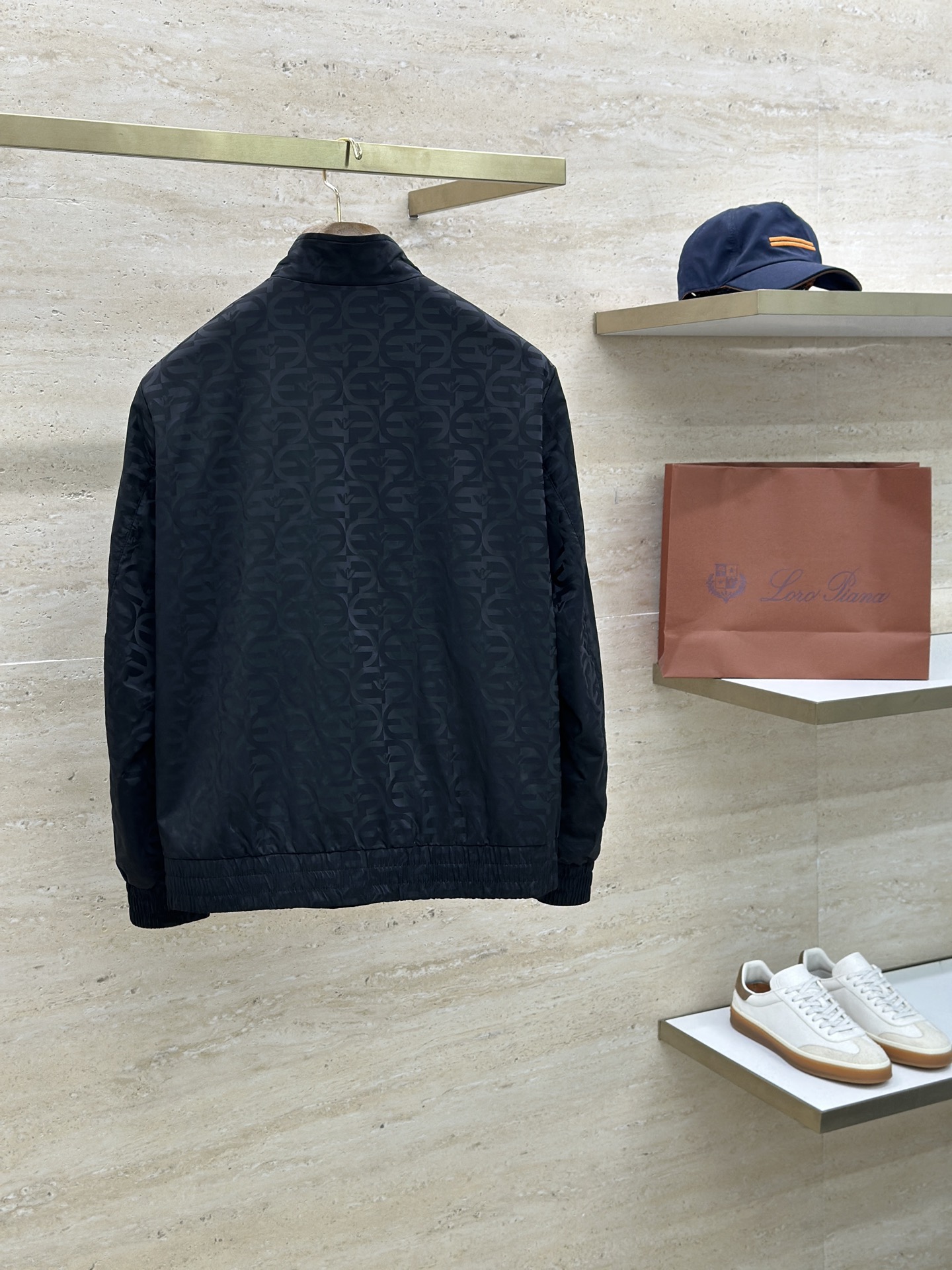 ARMANI 2025ss秋冬新款系列🆕阿玛尼家休闲夹克立领外套🧥专柜同步发售 超高工艺的风衣外套 休闲