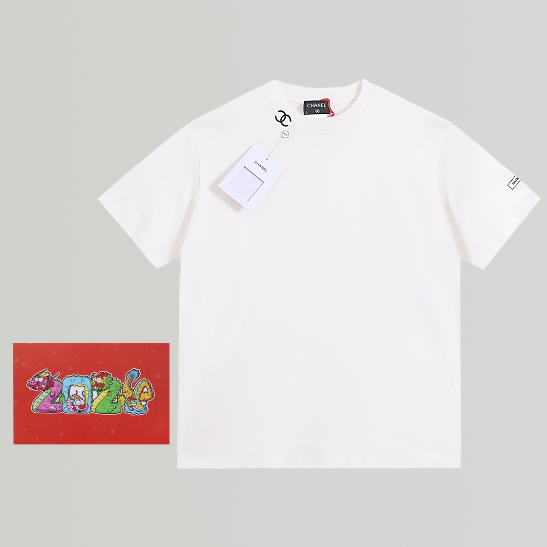 Fashionable Hsiang’s T-shirt Collection with Unique Cuff Art and High-Quality Cotton - 图片 1