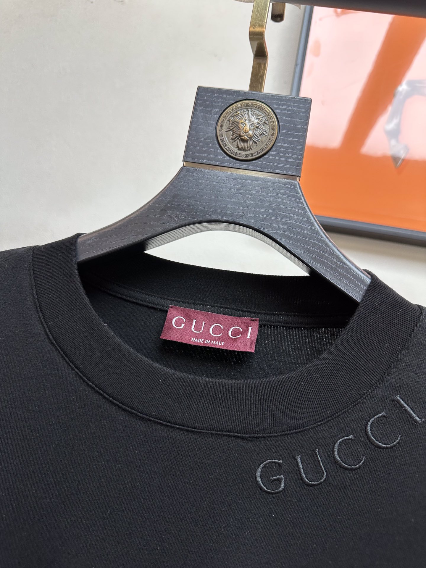 GUCCI2024新款羊毛打底衫时尚男士高品质羊毛长袖打底衫！采用75.2%的天丝,18.8%羊毛,6%