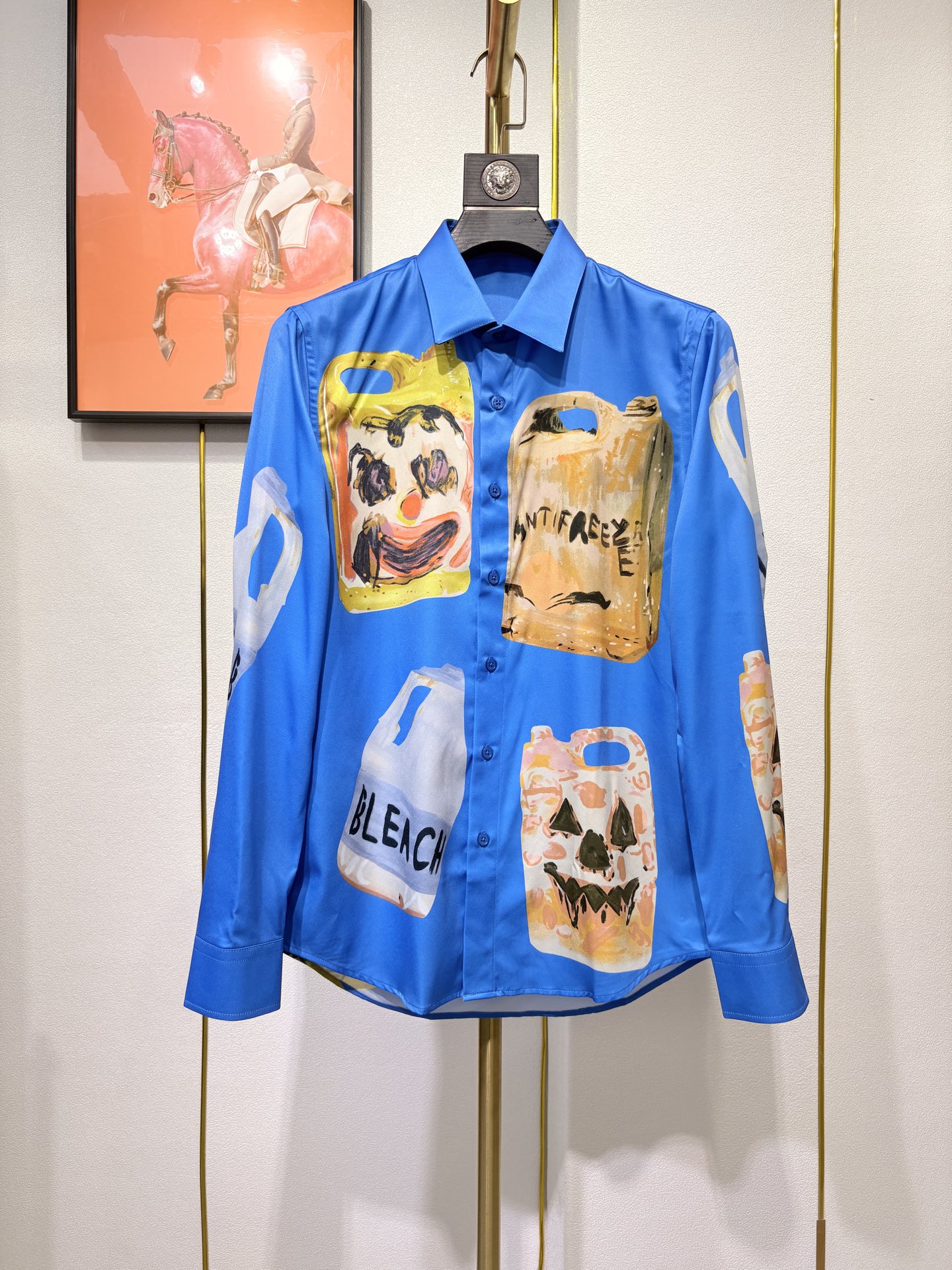 。 BALENCI巴黎世家 新款独家专供新款男士休闲Polo衬衫，高端定制面料，高端版本，时尚百搭爆款，