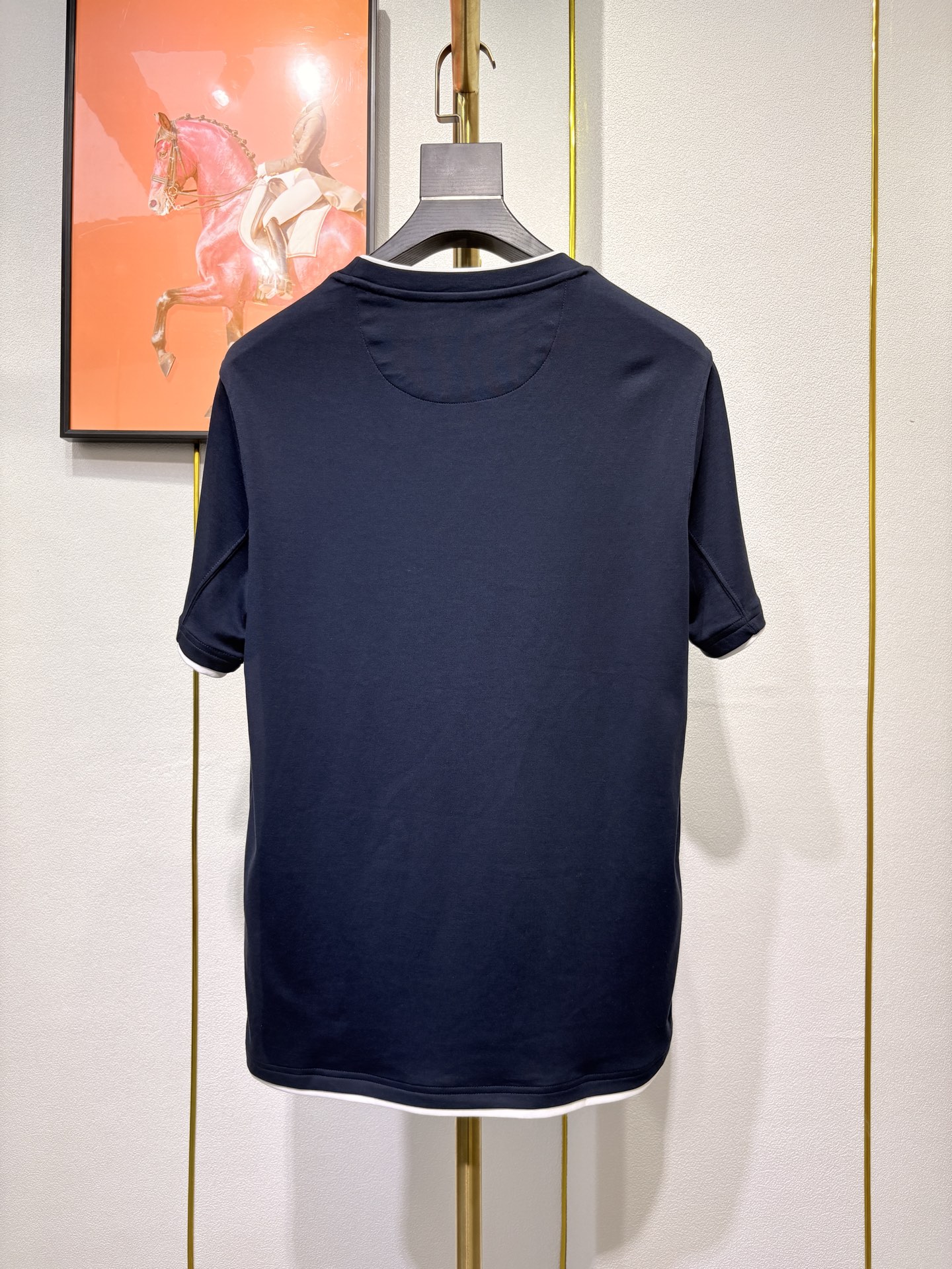 BC新款 男士休闲短袖T恤，采用纯棉面料，面料舒适透气性好，秉承大牌的传统给时尚添加魅力！袖口和衣脚拼色