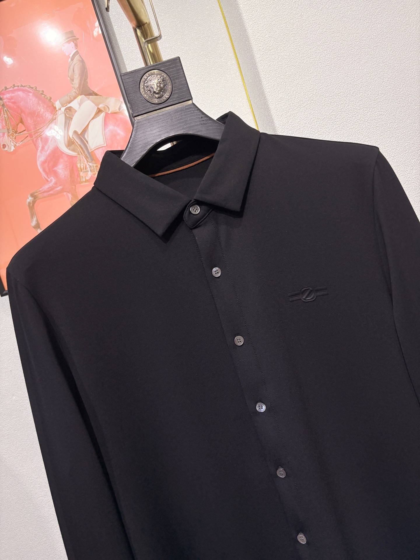 ZEGNA 25秋冬新杰尼亚长袖衬衫，奢华经典元素设计！采用舒适透气针织面料，属于入柜级别，可预见性的爆