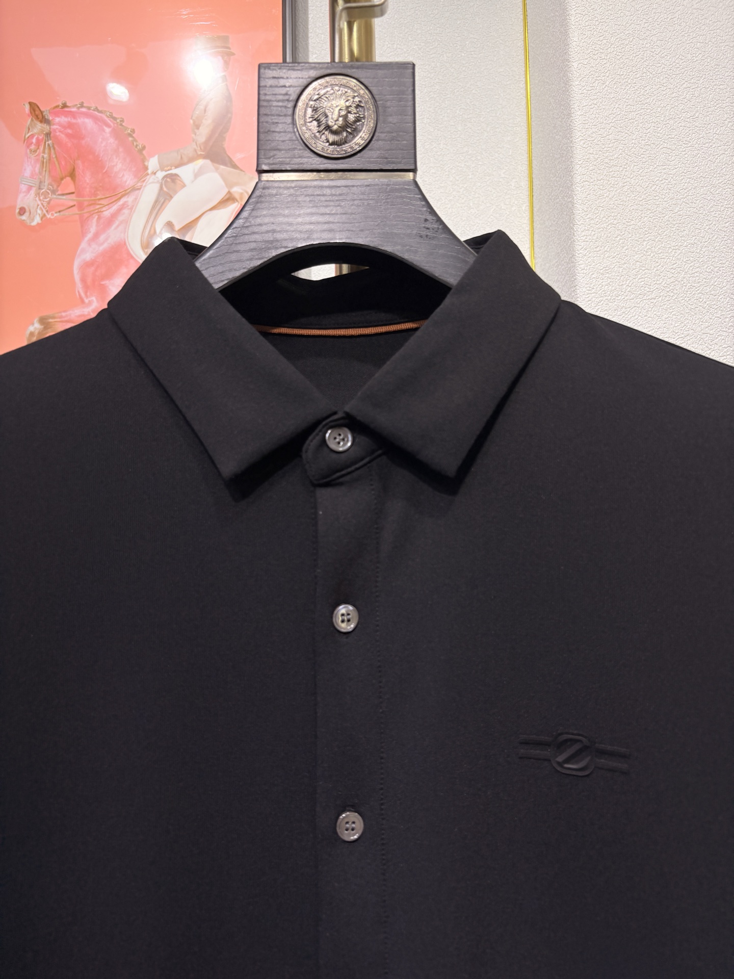 ZEGNA 25秋冬新杰尼亚长袖衬衫，奢华经典元素设计！采用舒适透气针织面料，属于入柜级别，可预见性的爆
