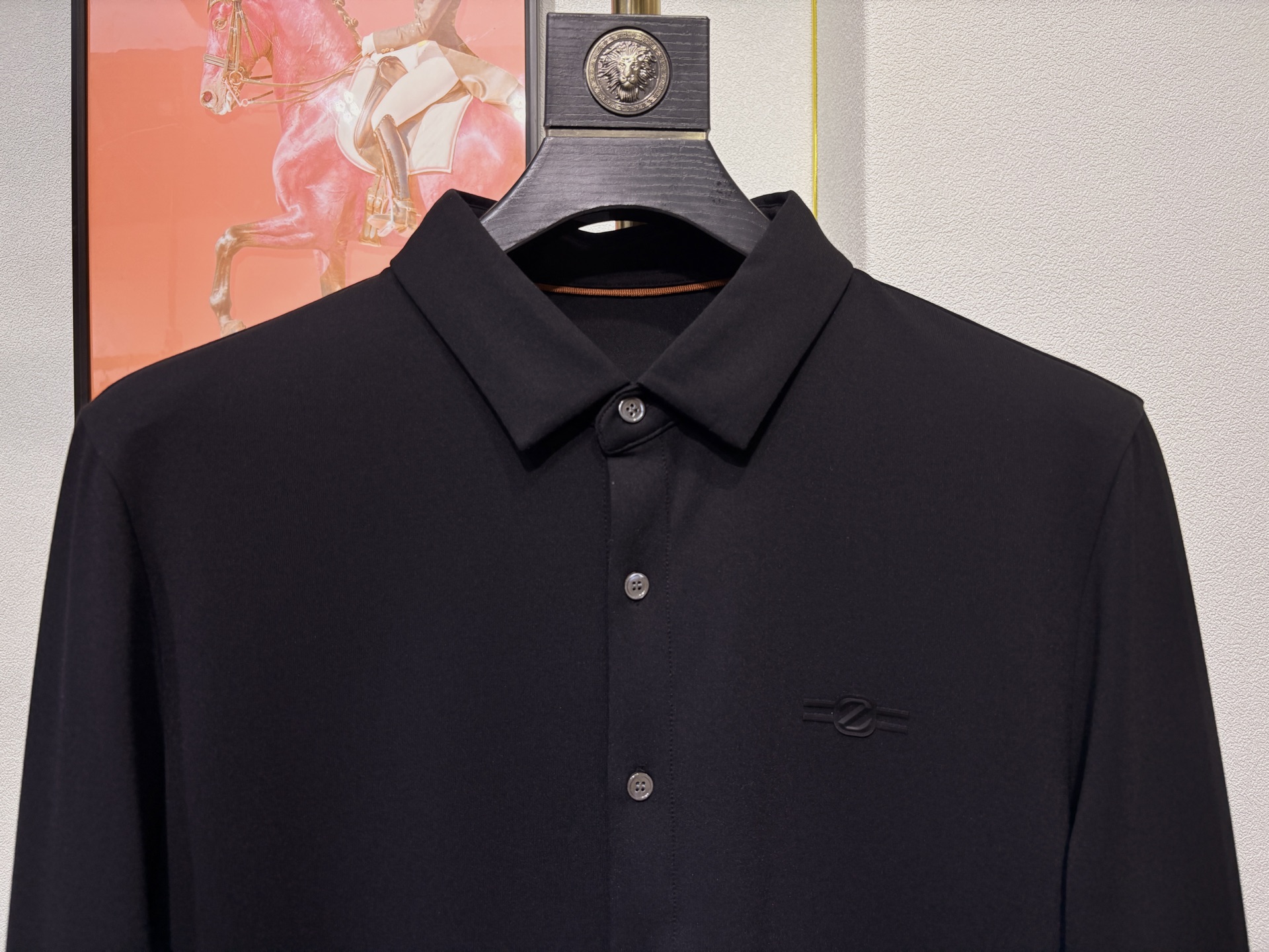 ZEGNA 25秋冬新杰尼亚长袖衬衫，奢华经典元素设计！采用舒适透气针织面料，属于入柜级别，可预见性的爆