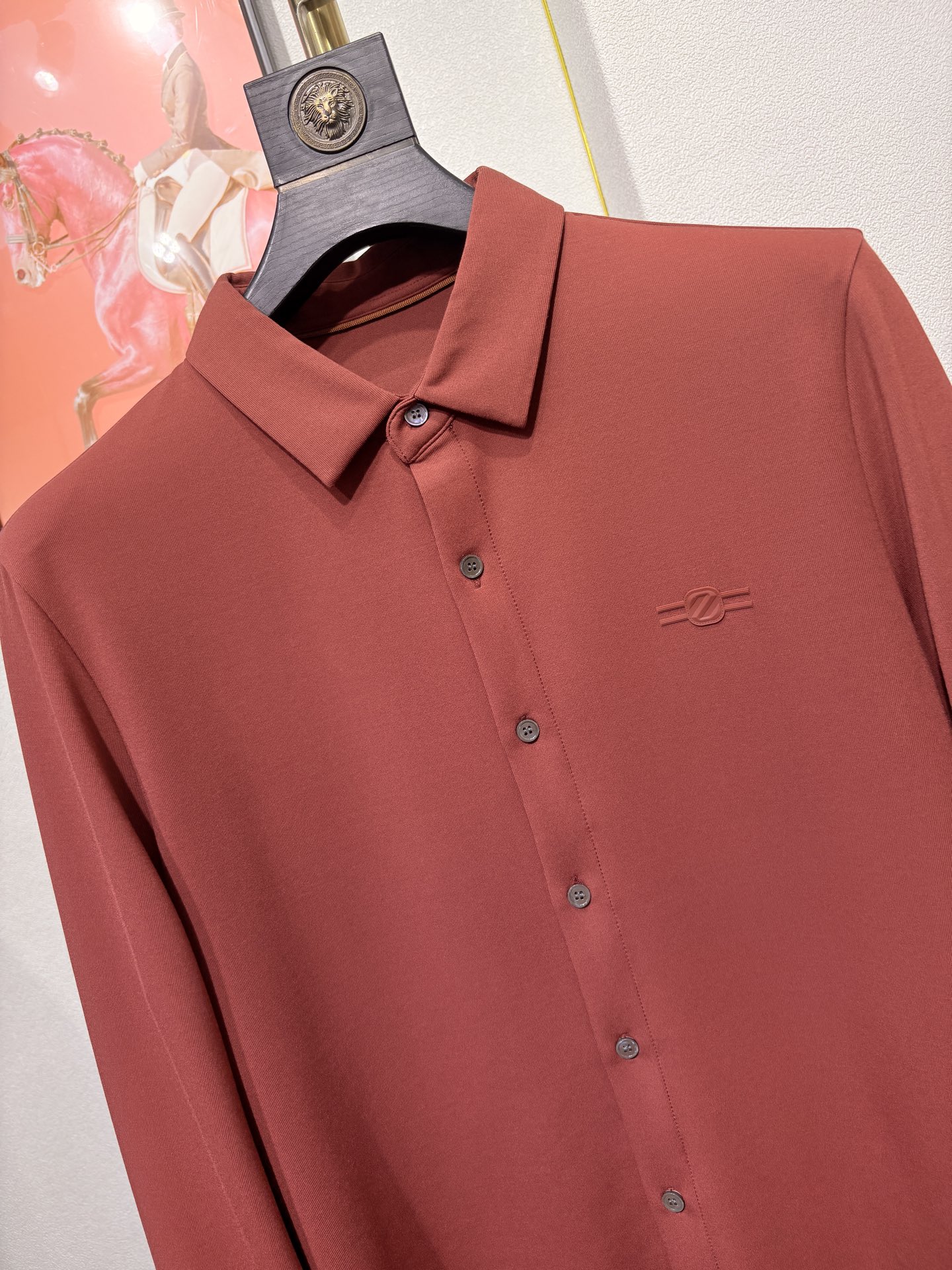 ZEGNA 25秋冬新杰尼亚长袖衬衫，奢华经典元素设计！采用舒适透气针织面料，属于入柜级别，可预见性的爆