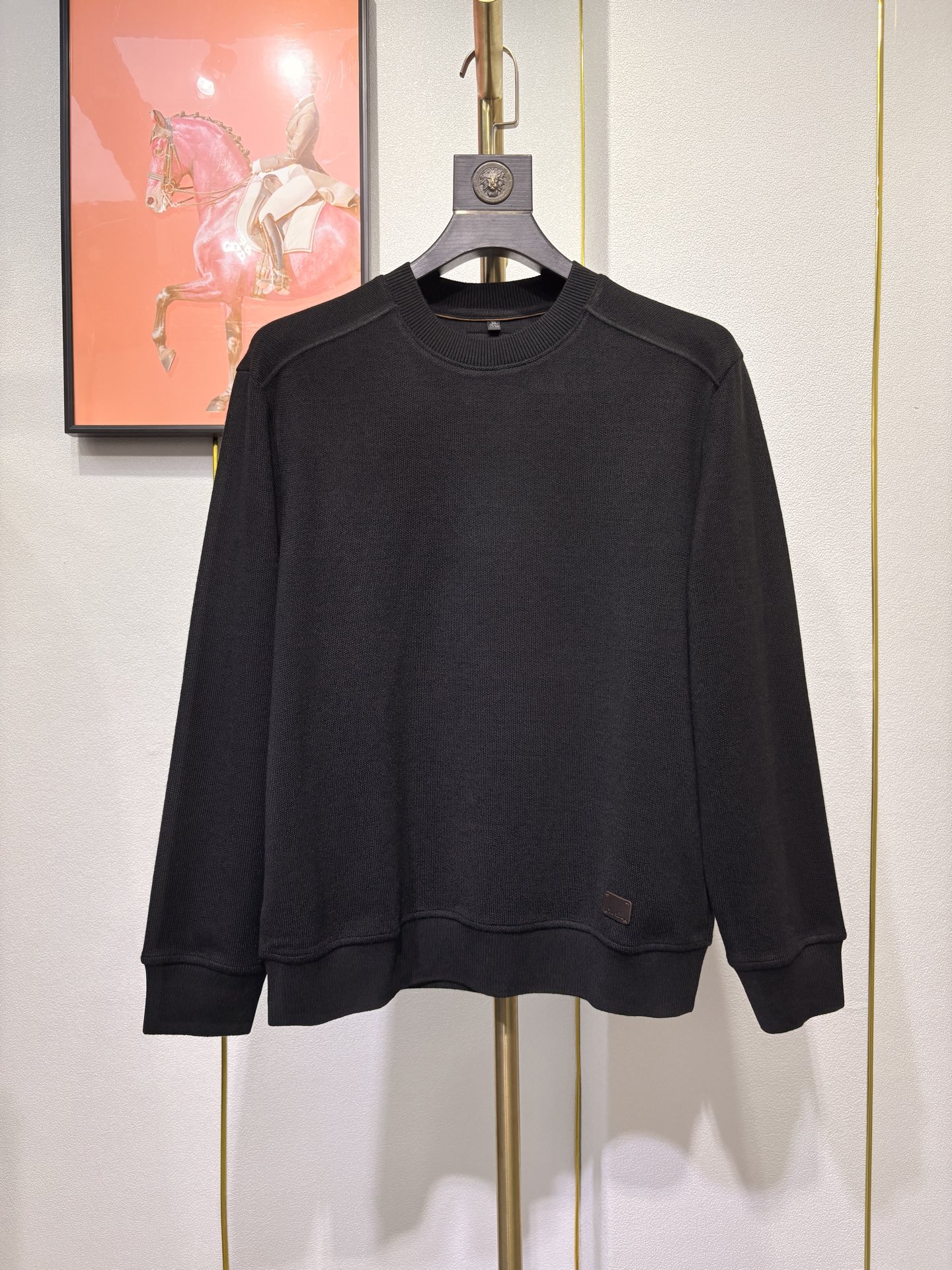 lP🆕诺悠翩雅，2025秋冬男款羊毛混纺毛衣，超级简约大方的版型设计（绵羊毛 棉 聚酯纤维 腈纶混纺材质