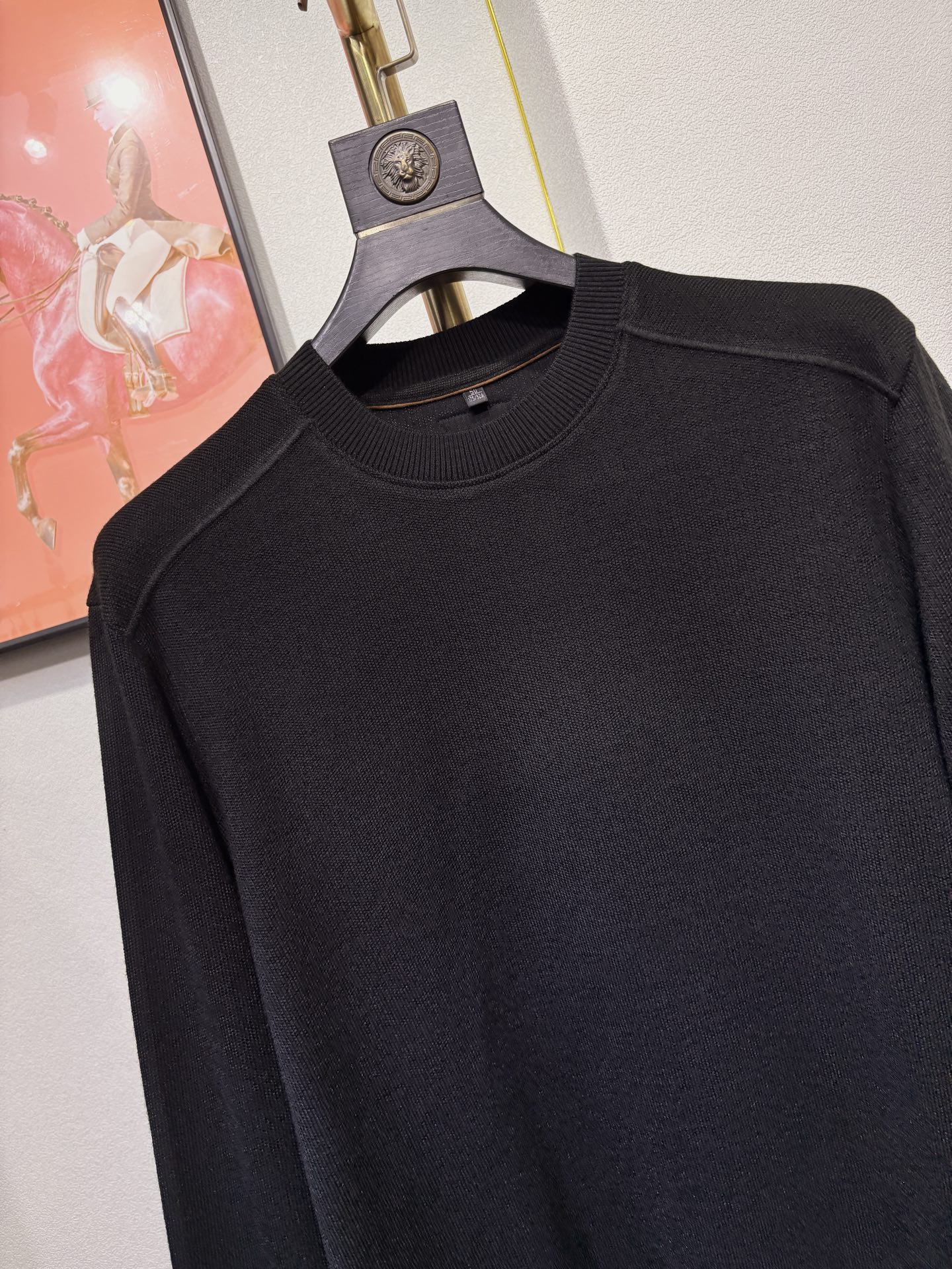 lP🆕诺悠翩雅，2025秋冬男款羊毛混纺毛衣，超级简约大方的版型设计（绵羊毛 棉 聚酯纤维 腈纶混纺材质