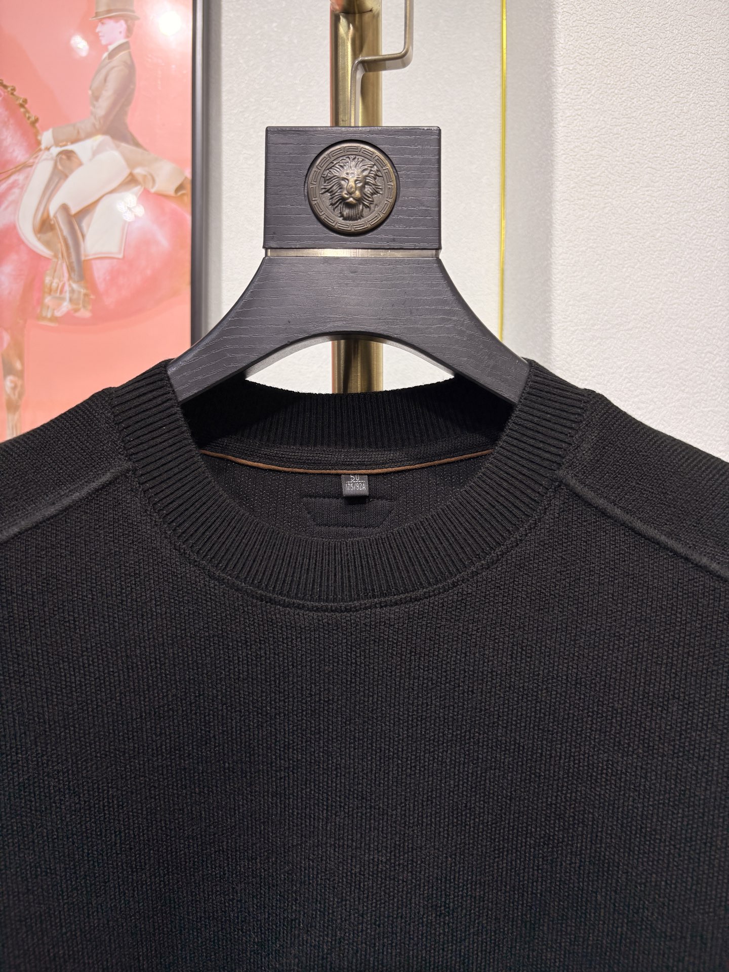 lP🆕诺悠翩雅，2025秋冬男款羊毛混纺毛衣，超级简约大方的版型设计（绵羊毛 棉 聚酯纤维 腈纶混纺材质