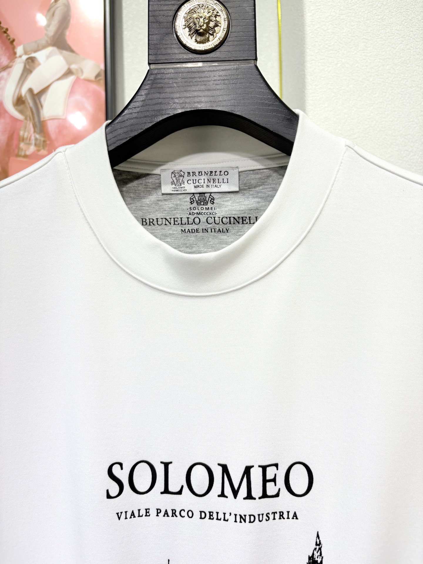 Brunello Cucinelli，BC，2025时尚男士高品质长袖打底衫！采用高档顶级，双面拉架面料