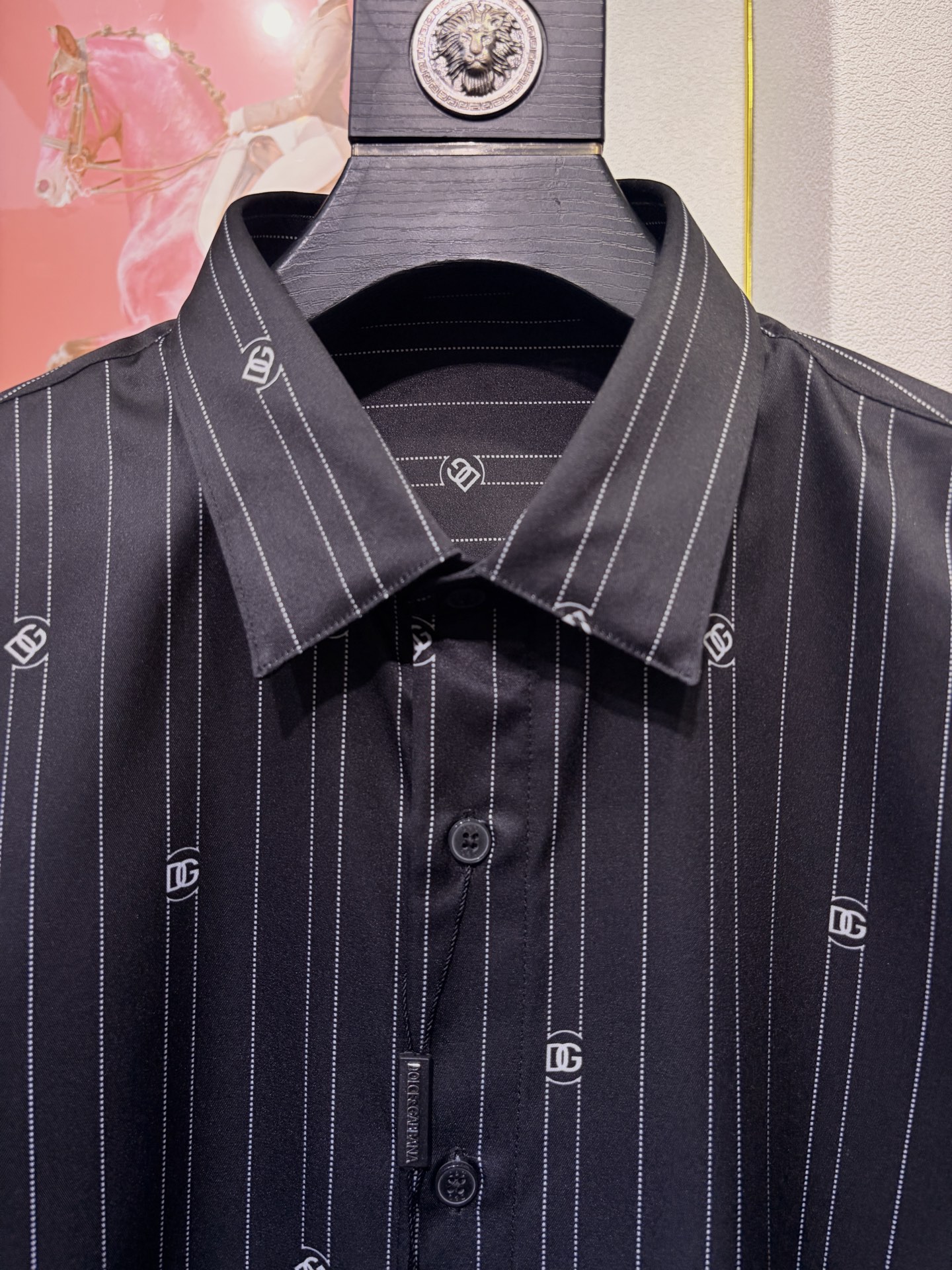 DG，2026新款独家专供新款男士休闲Polo衬衫，高端定制面料，高端版本，时尚百搭爆款，选用进口仿真丝