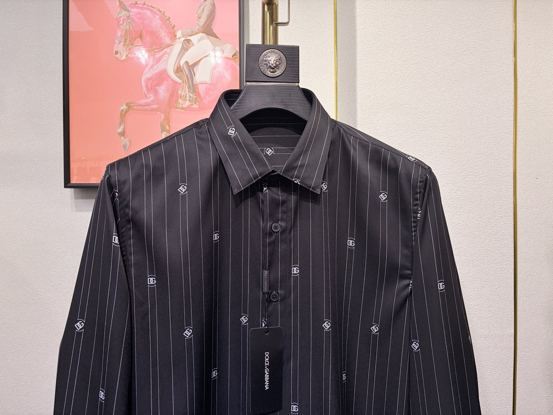 DG，2026新款独家专供新款男士休闲Polo衬衫，高端定制面料，高端版本，时尚百搭爆款，选用进口仿真丝