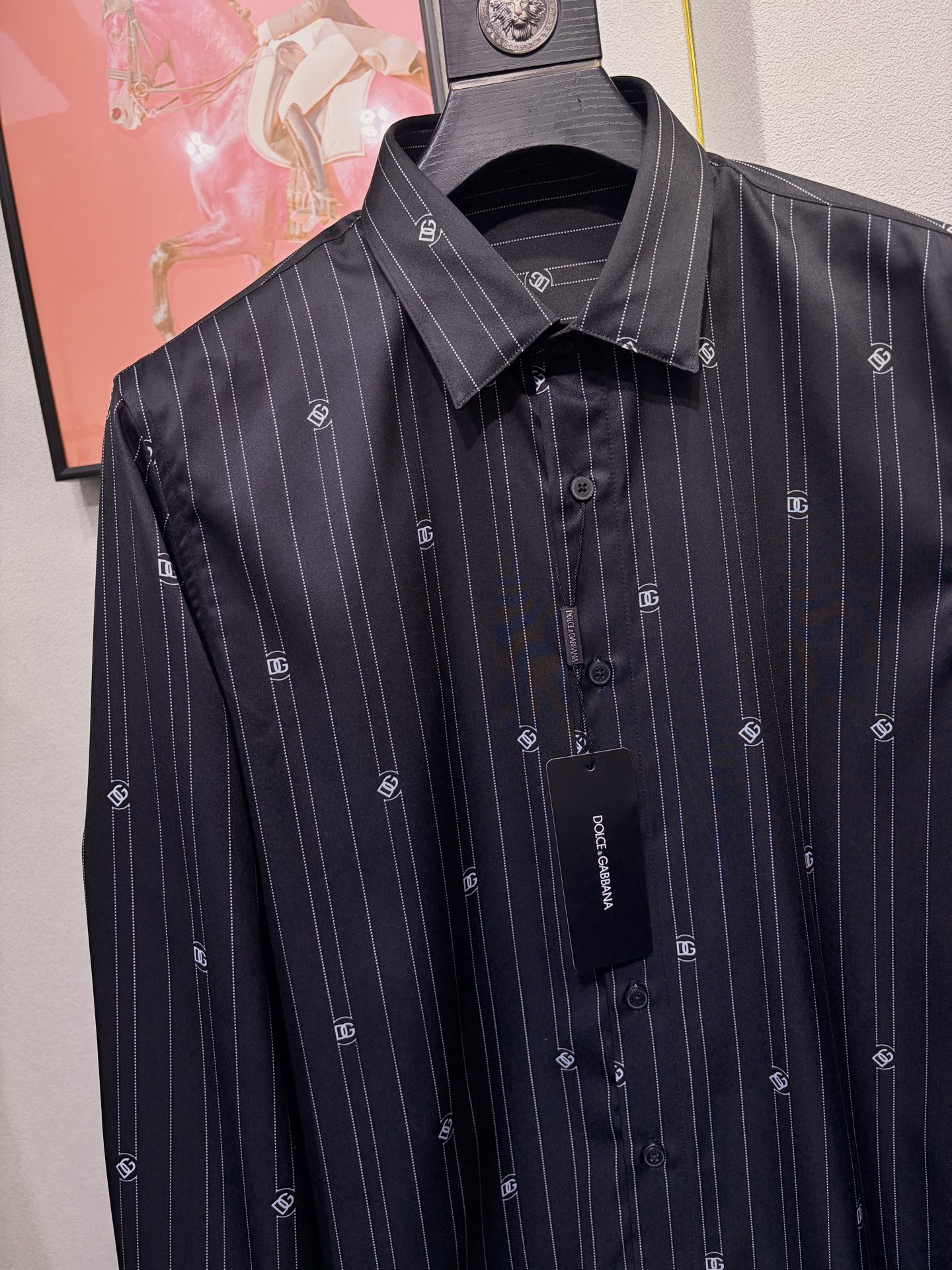 DG，2026新款独家专供新款男士休闲Polo衬衫，高端定制面料，高端版本，时尚百搭爆款，选用进口仿真丝