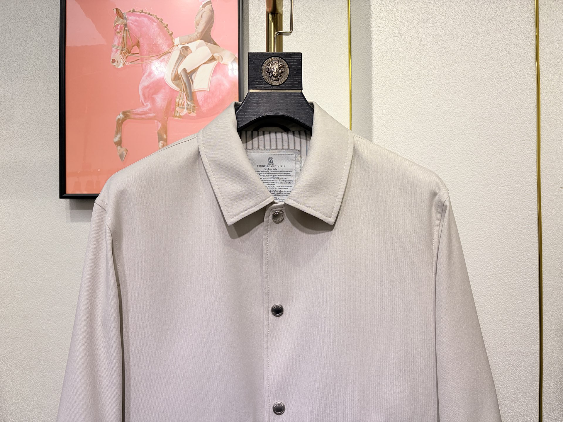 BC 2026春款 男士商务翻领夹克外套，任何场合都可驾驭，开模定制五金配件 三标齐 羊毛 尼龙 聚酯纤