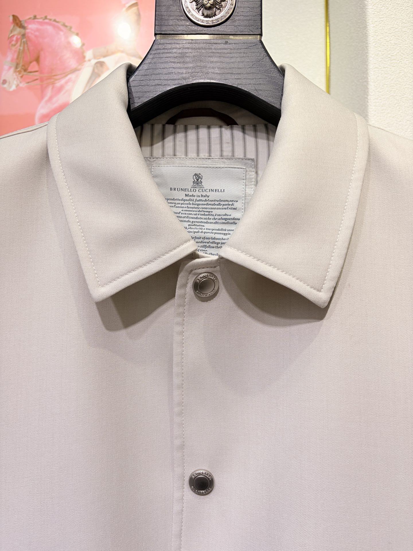 BC 2026春款 男士商务翻领夹克外套，任何场合都可驾驭，开模定制五金配件 三标齐 羊毛 尼龙 聚酯纤