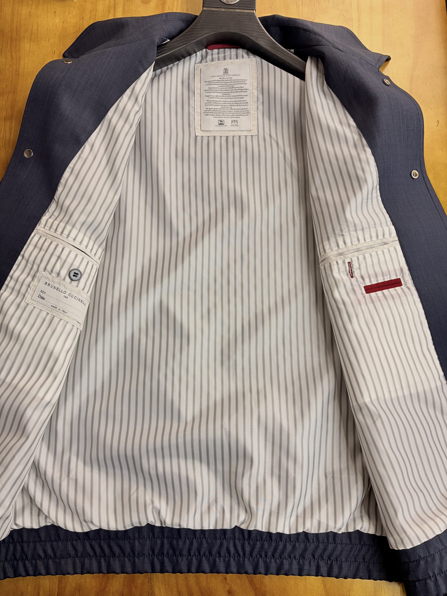 BC 2026春款 男士商务翻领夹克外套，任何场合都可驾驭，开模定制五金配件 三标齐 羊毛 尼龙 聚酯纤