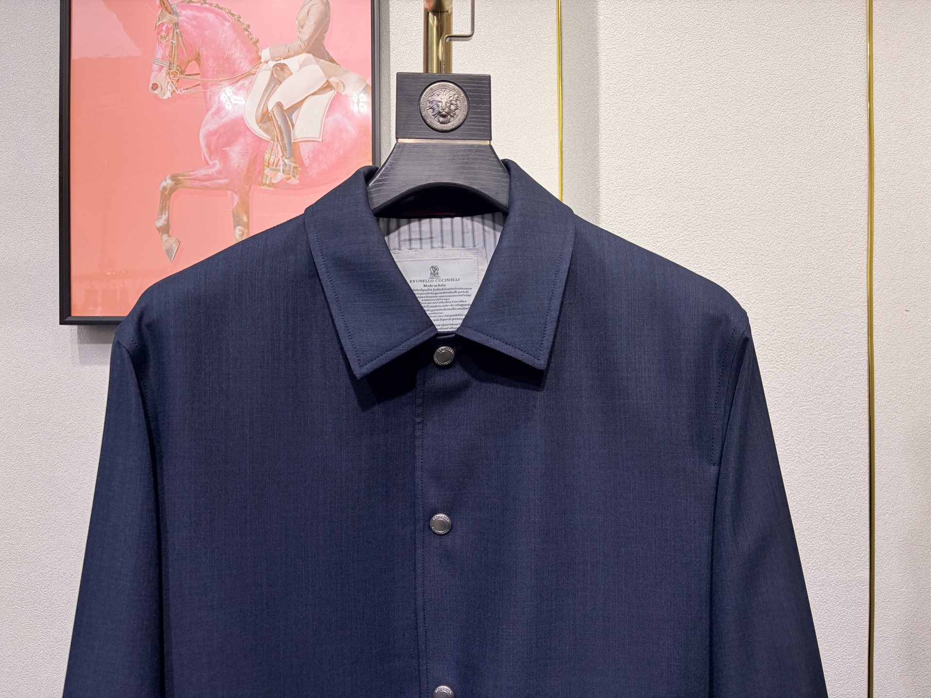 BC 2026春款 男士商务翻领夹克外套，任何场合都可驾驭，开模定制五金配件 三标齐 羊毛 尼龙 聚酯纤