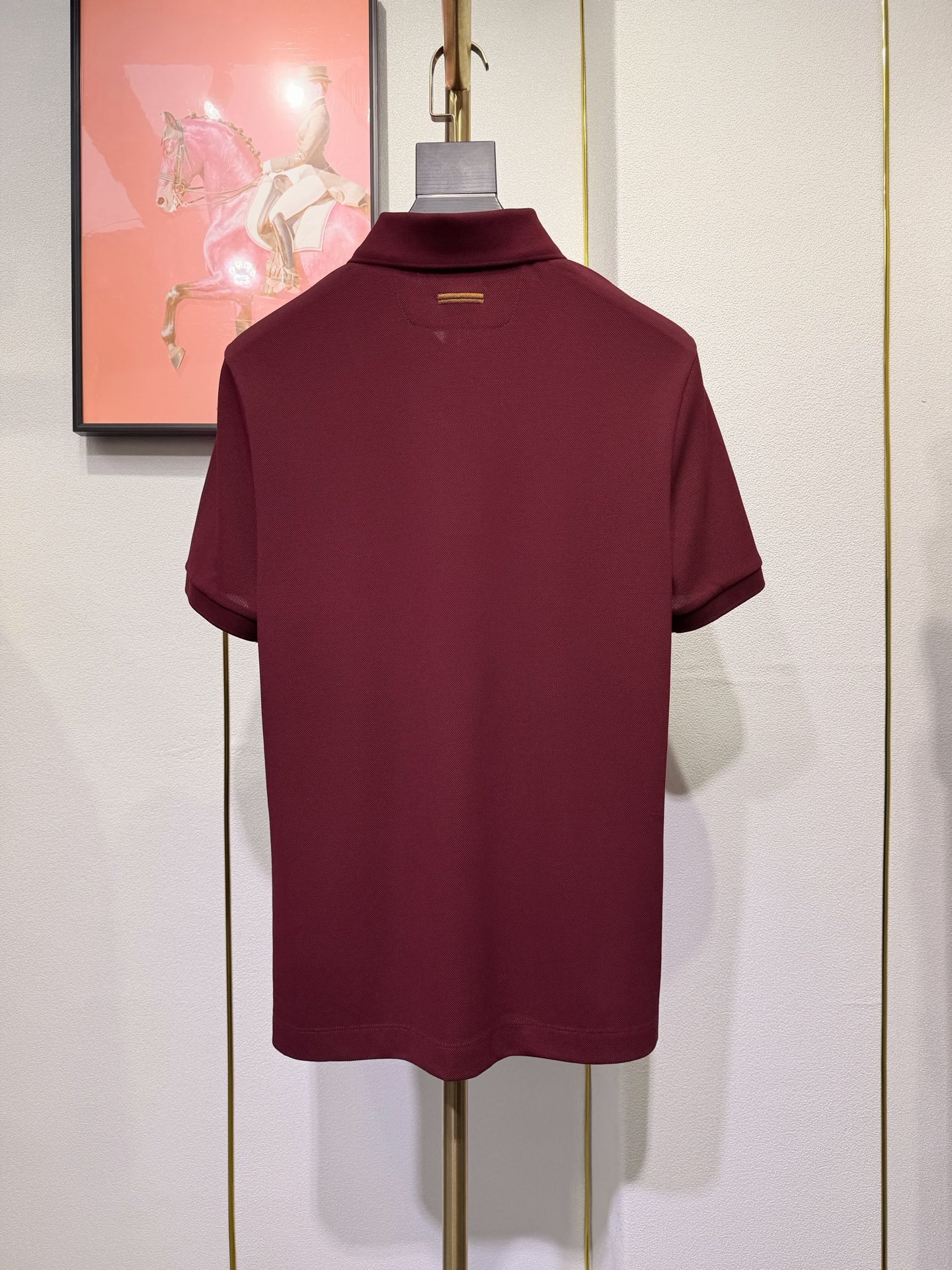 ZEGNA 2026新款羊毛双面珠地Polo衫｜双面质感的高阶型格，采用羊毛双面珠地面料，正反双珠地织造