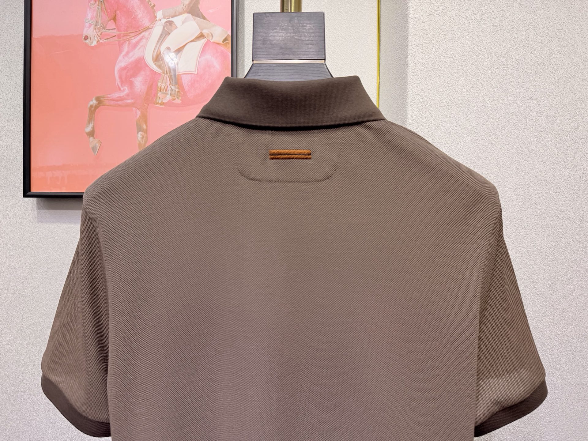 ZEGNA 2026新款羊毛双面珠地Polo衫｜双面质感的高阶型格，采用羊毛双面珠地面料，正反双珠地织造