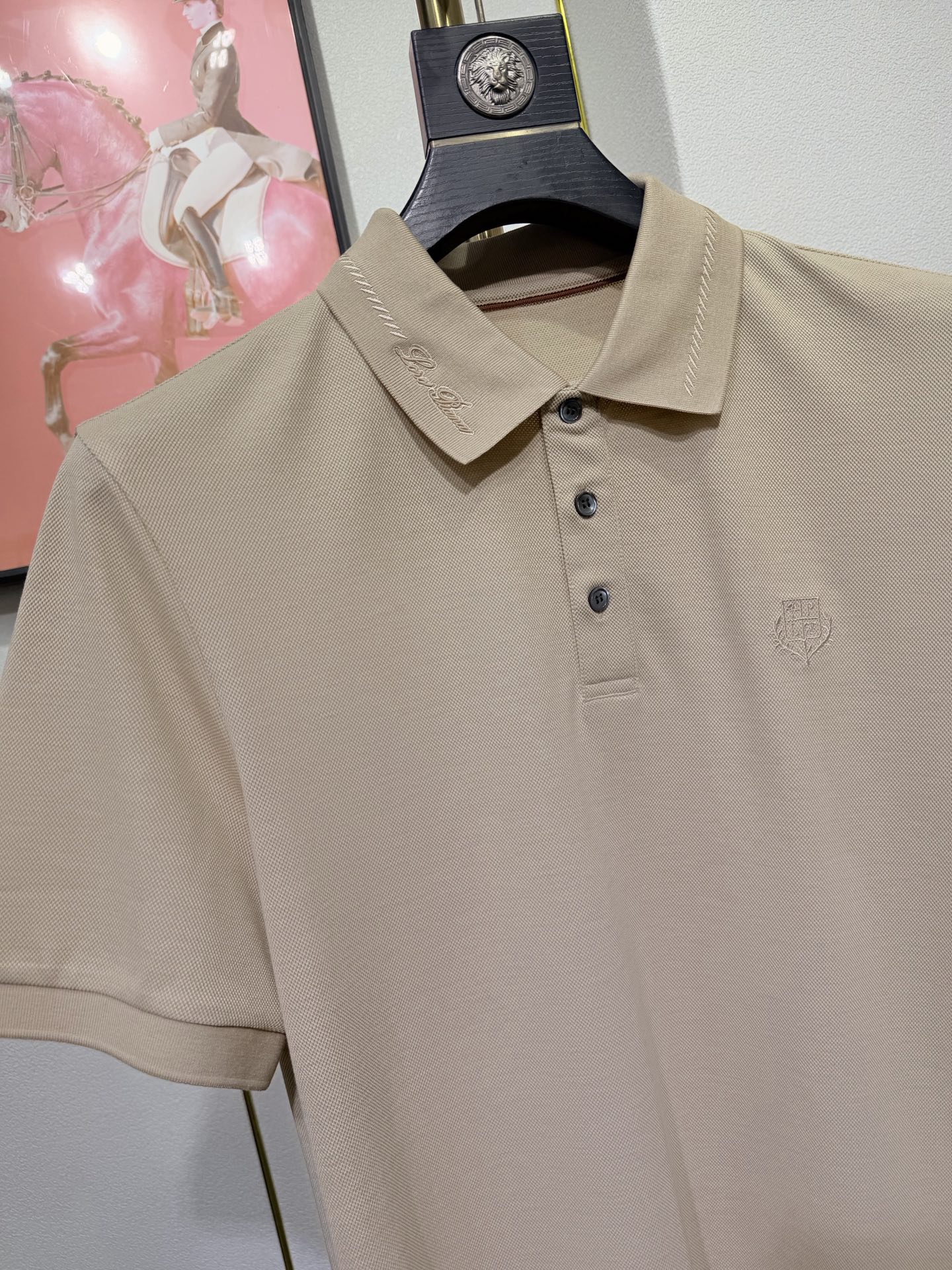 Lor* Pian* Loro Piana，2026新款诺U翩然 奢雅新章 | 羊毛珠地Polo衫，重新