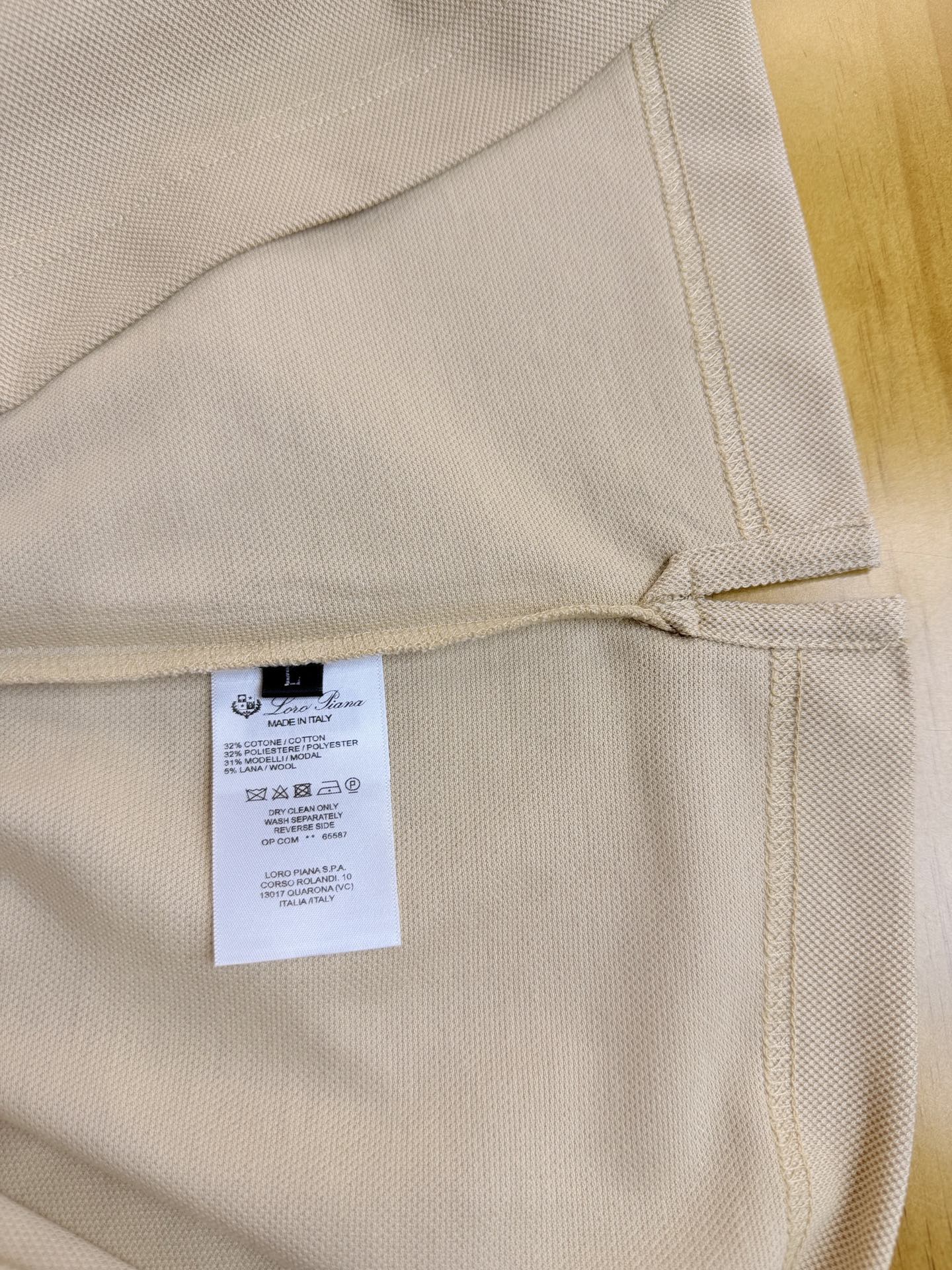 Lor* Pian* Loro Piana，2026新款诺U翩然 奢雅新章 | 羊毛珠地Polo衫，重新