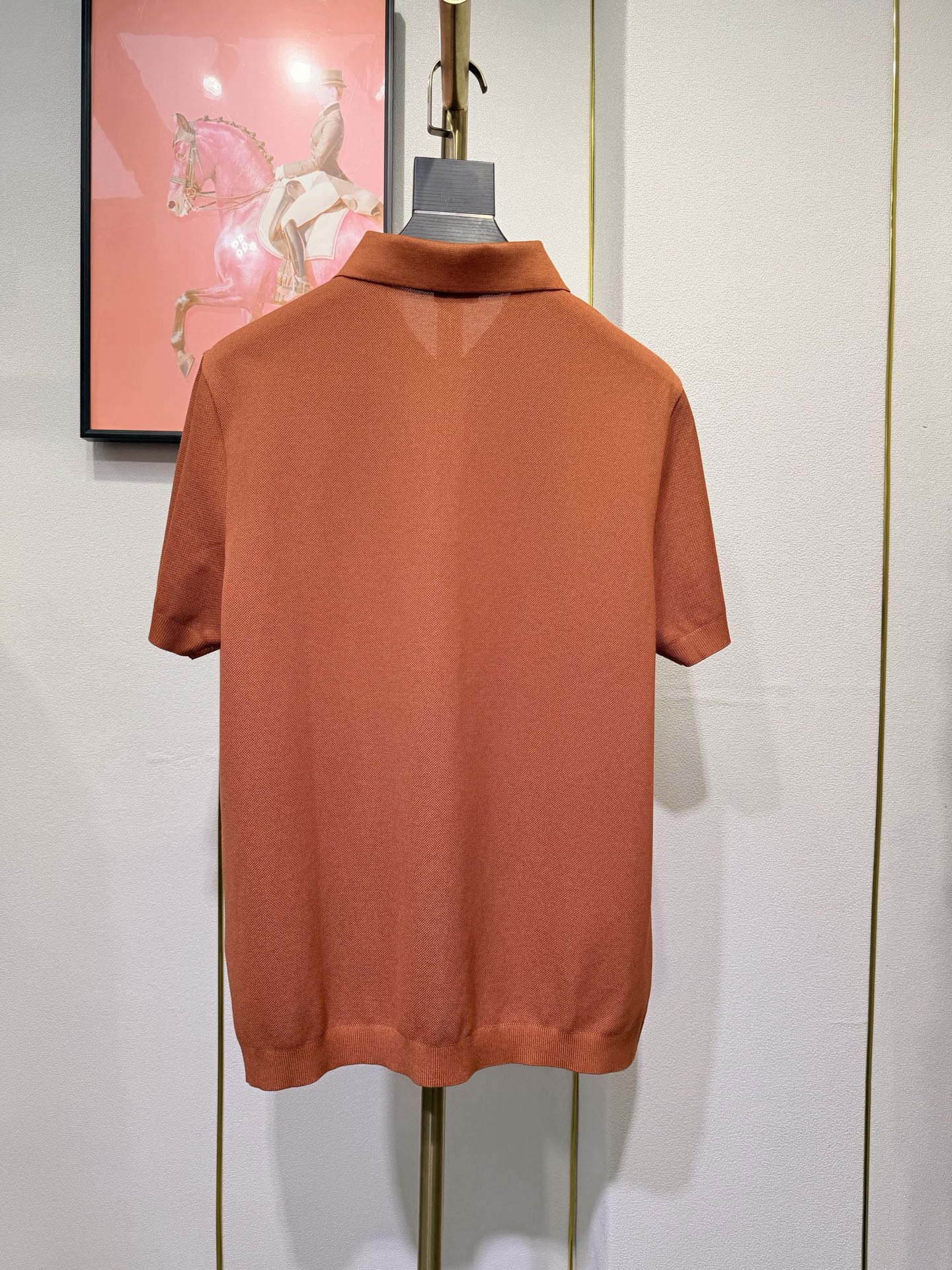 ZEGNA 杰尼亚2026新款男士标识短袖Polo衫，商务休闲翻领POLO恤.该款Polo衫采用丝光珠地