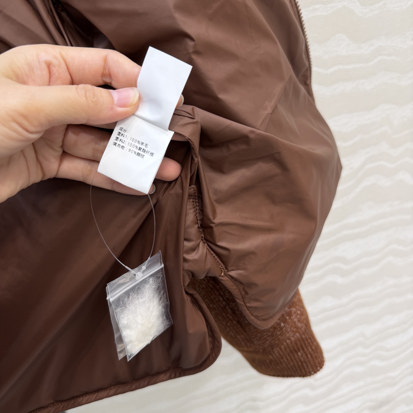 独家首发❤️品质控必入！BC高奢老钱风穿搭！重工金丝纱线羊毛面包羽绒服！国标进口90%白鹅绒轻盈舒适自带