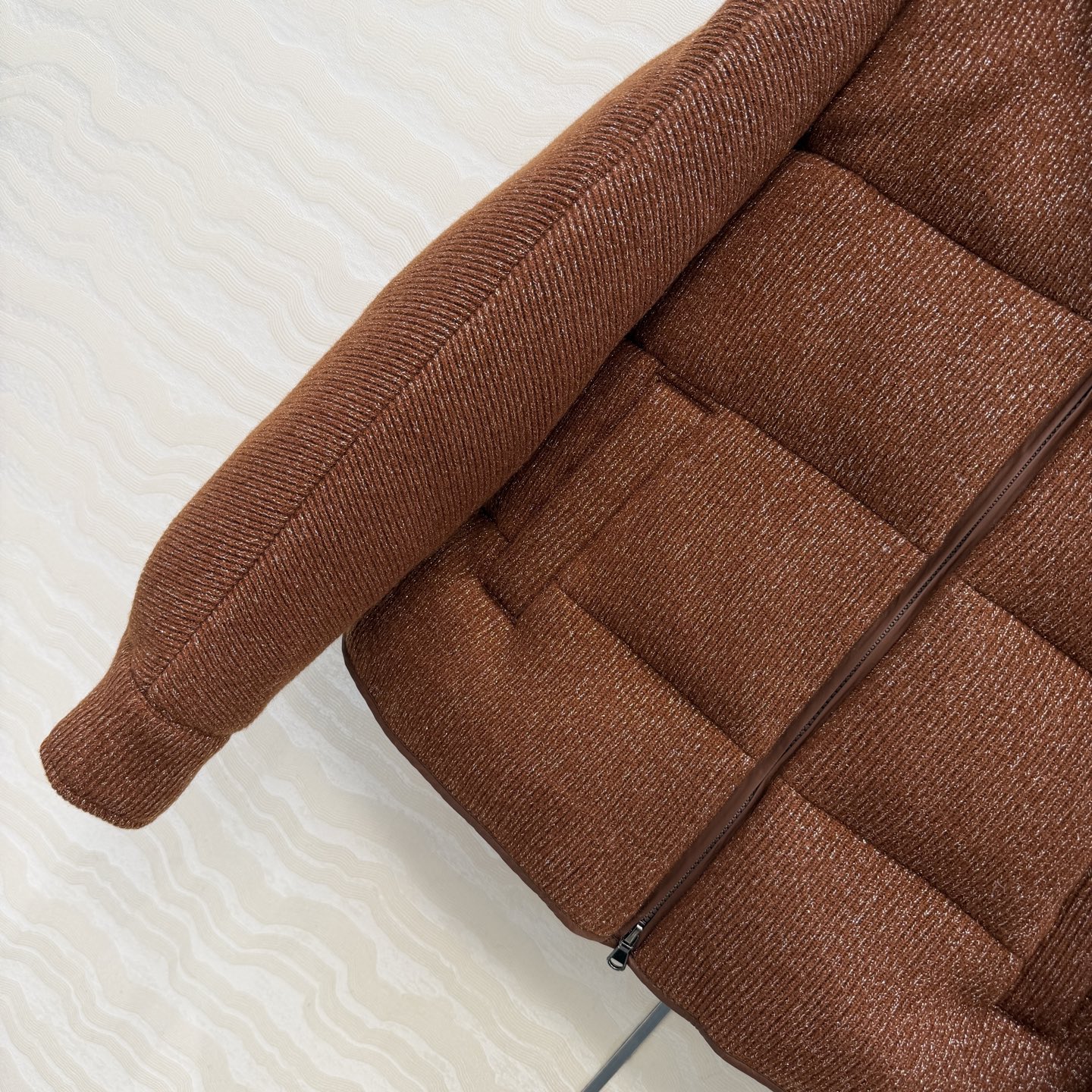 独家首发❤️品质控必入！BC高奢老钱风穿搭！重工金丝纱线羊毛面包羽绒服！国标进口90%白鹅绒轻盈舒适自带