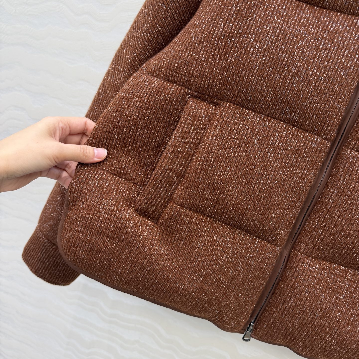 独家首发❤️品质控必入！BC高奢老钱风穿搭！重工金丝纱线羊毛面包羽绒服！国标进口90%白鹅绒轻盈舒适自带