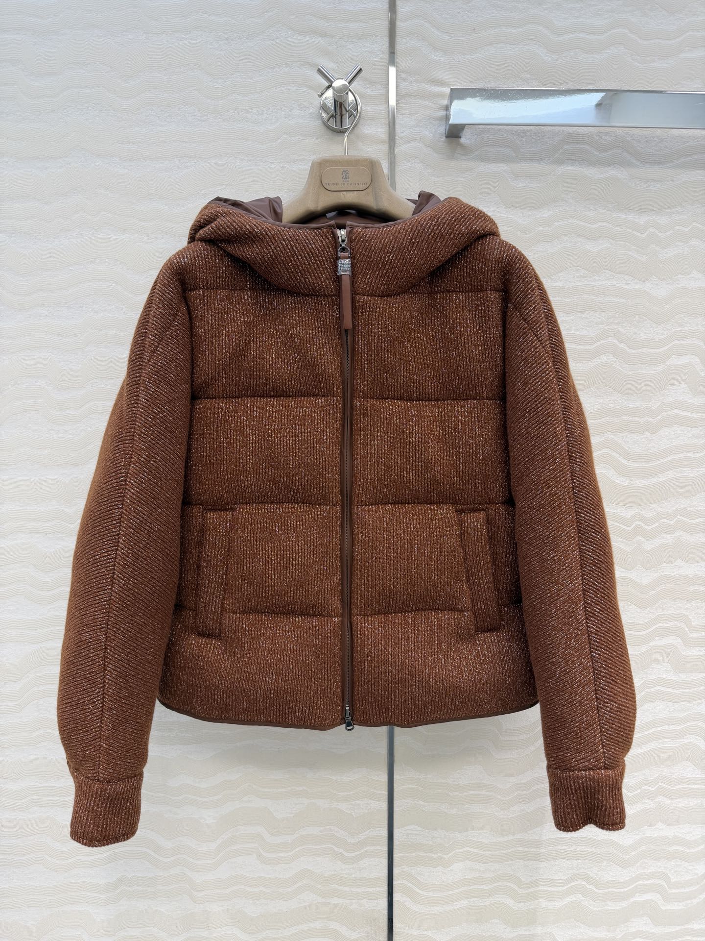 独家首发❤️品质控必入！BC高奢老钱风穿搭！重工金丝纱线羊毛面包羽绒服！国标进口90%白鹅绒轻盈舒适自带