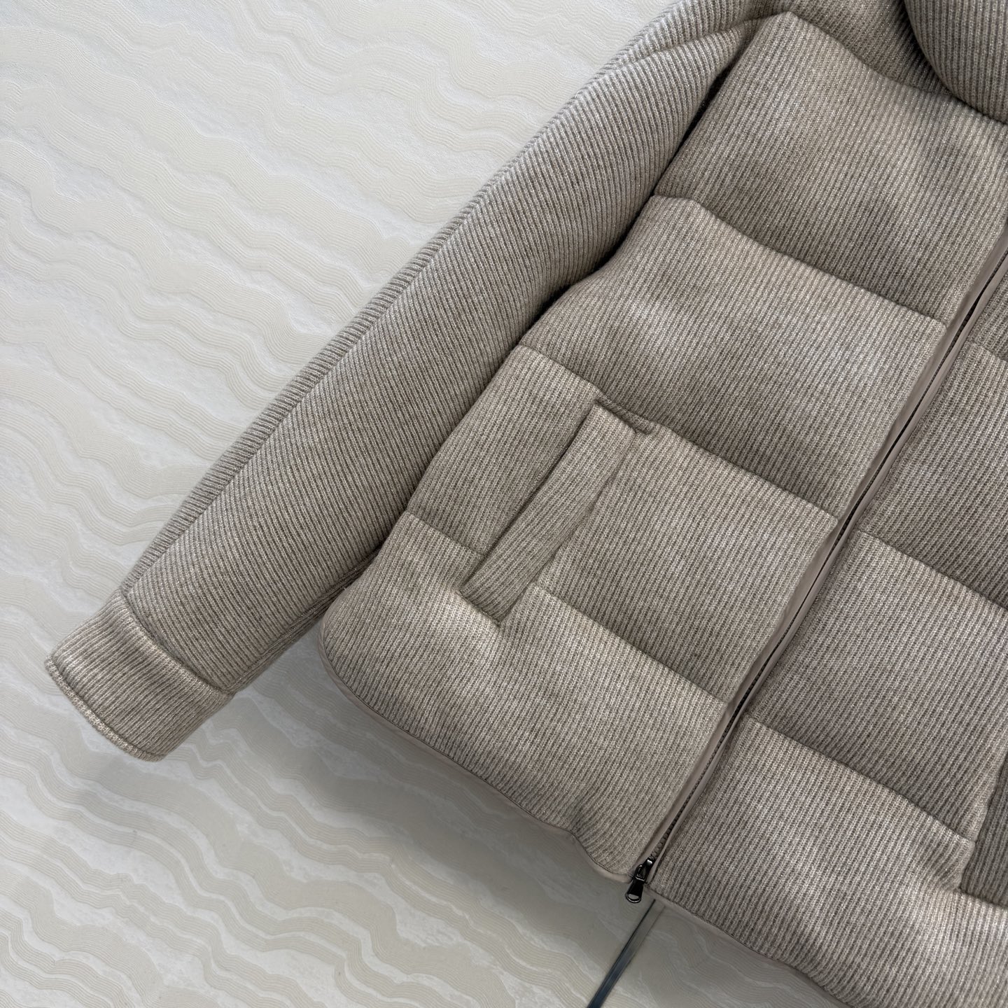 独家首发❤️品质控必入！BC高奢老钱风穿搭！重工金丝纱线羊毛面包羽绒服！国标进口90%白鹅绒轻盈舒适自带