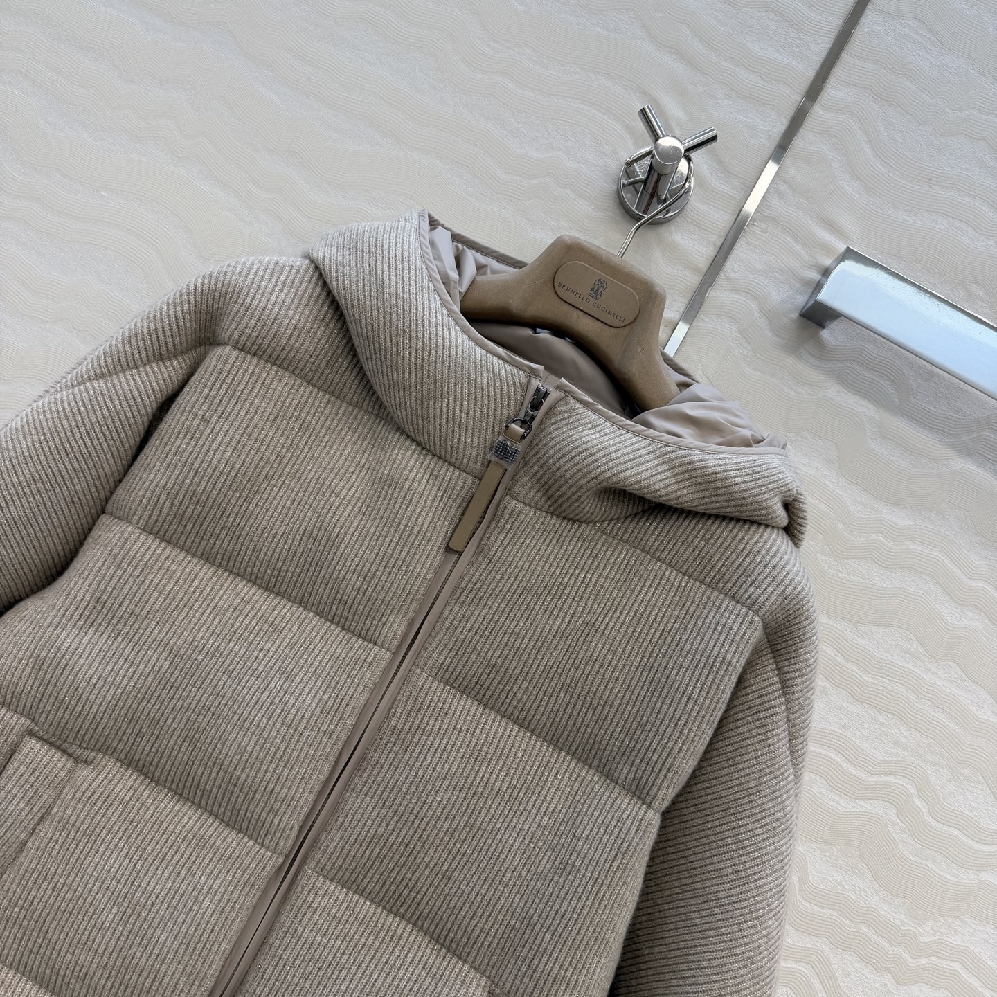 独家首发❤️品质控必入！BC高奢老钱风穿搭！重工金丝纱线羊毛面包羽绒服！国标进口90%白鹅绒轻盈舒适自带