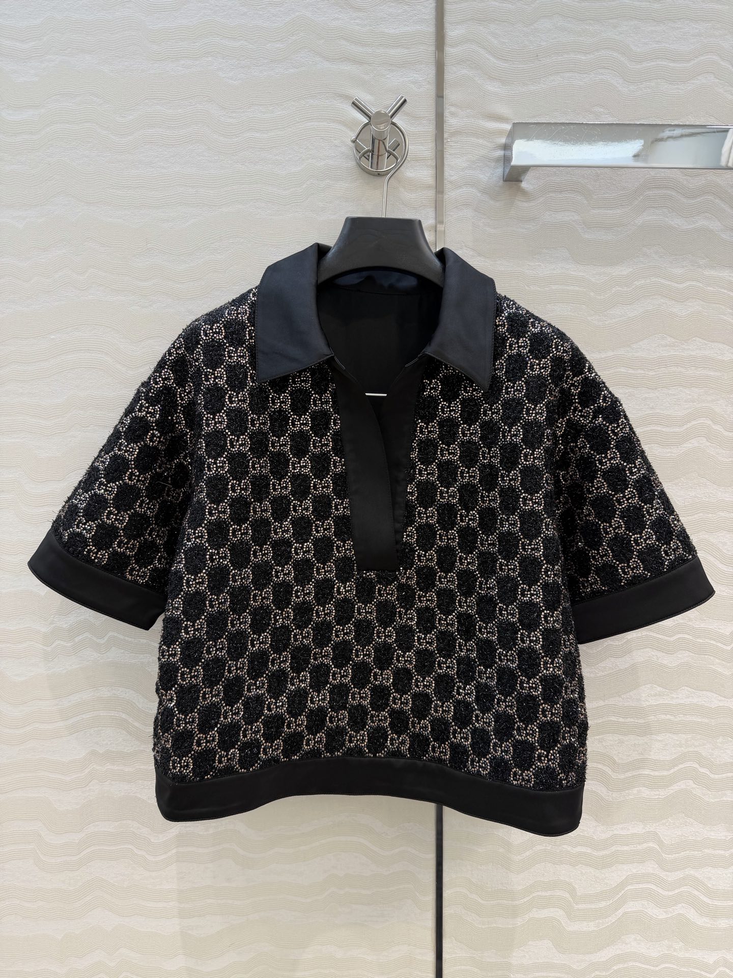 구찌 여성 크롭 카라 반팔 티셔츠 레플리카 5922 Gucci Women T Shirt