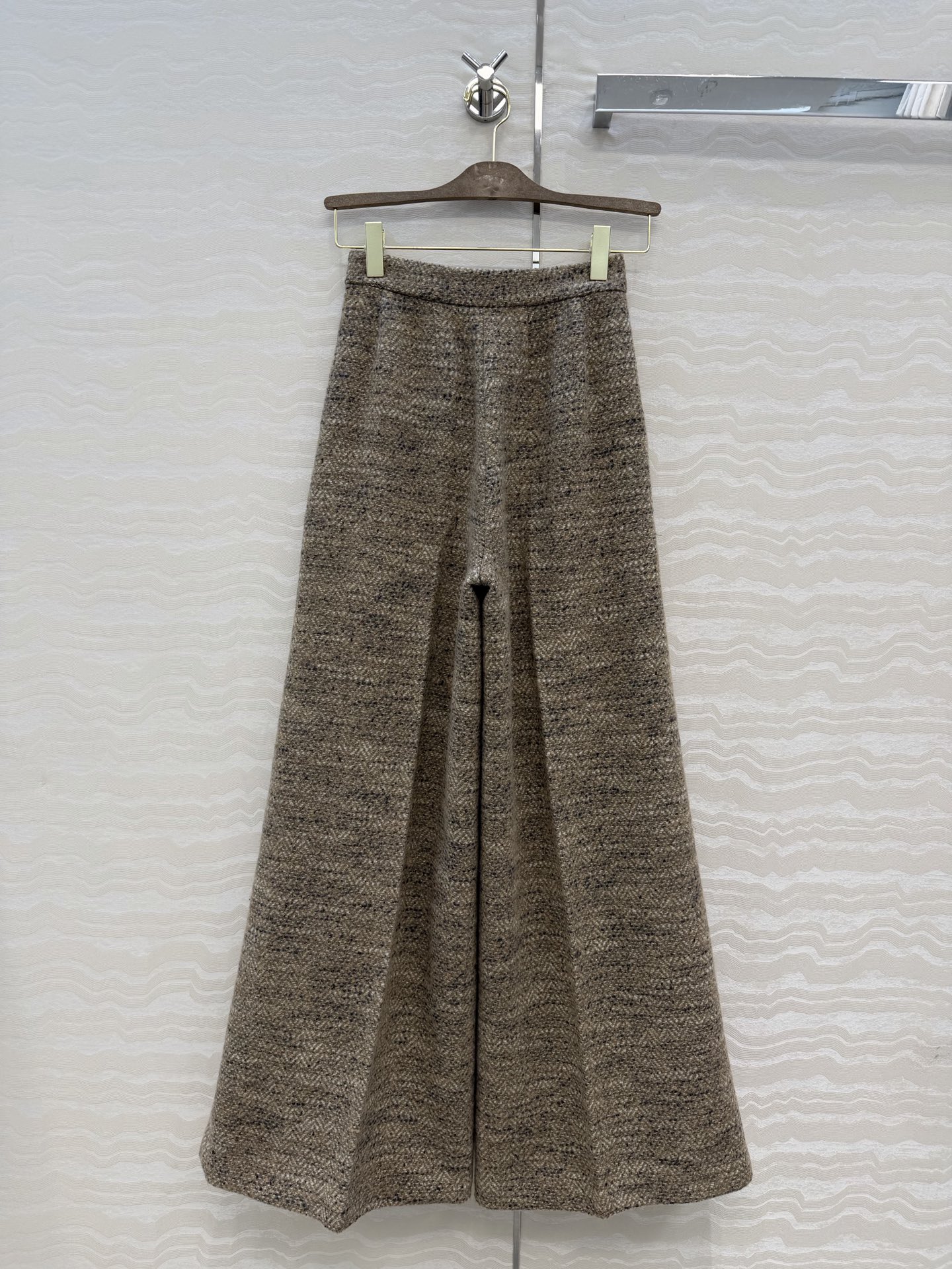 高端原单品质❤️LP极简高智感穿搭！潇洒帅气的高级羊驼毛花呢西裤！高腰阔腿裤型胸以下全是腿！定制进口羊毛