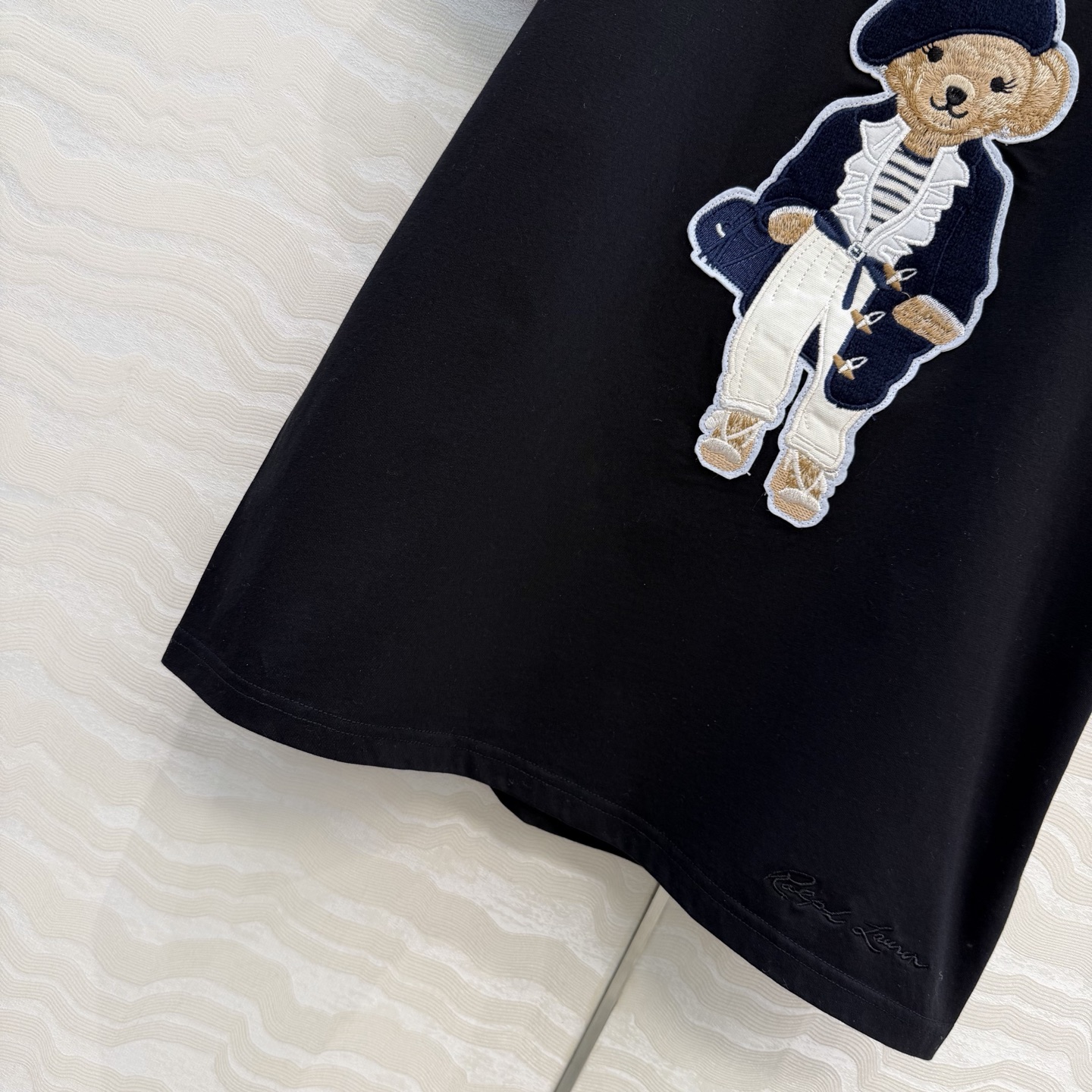 高端原单品质❤️RL紫标26早春新品！浓郁美式风格小熊短袖T！减龄经典版型。品质控必入。进口纯棉卫衣面料