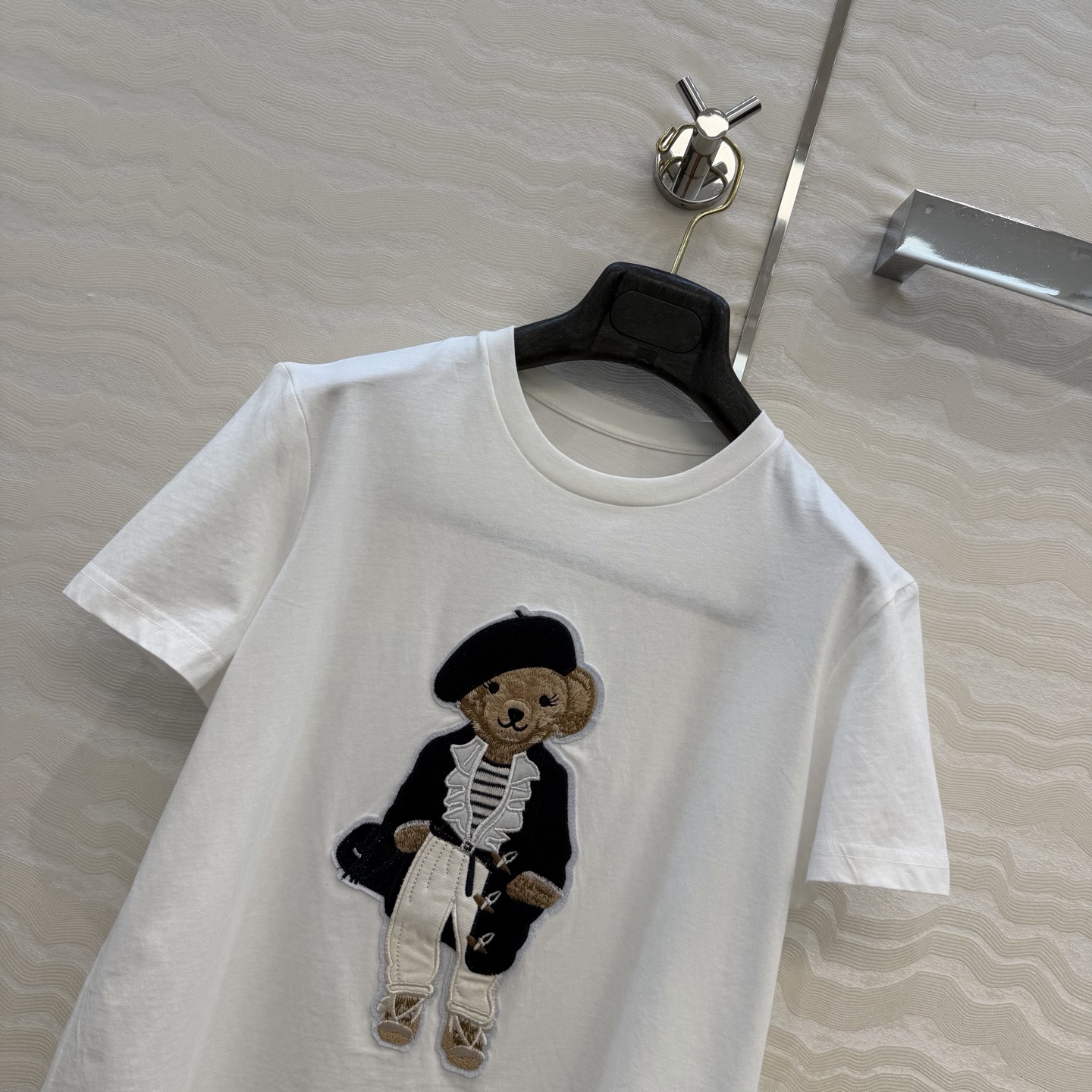 高端原单品质❤️RL紫标26早春新品！浓郁美式风格小熊短袖T！减龄经典版型。品质控必入。进口纯棉卫衣面料