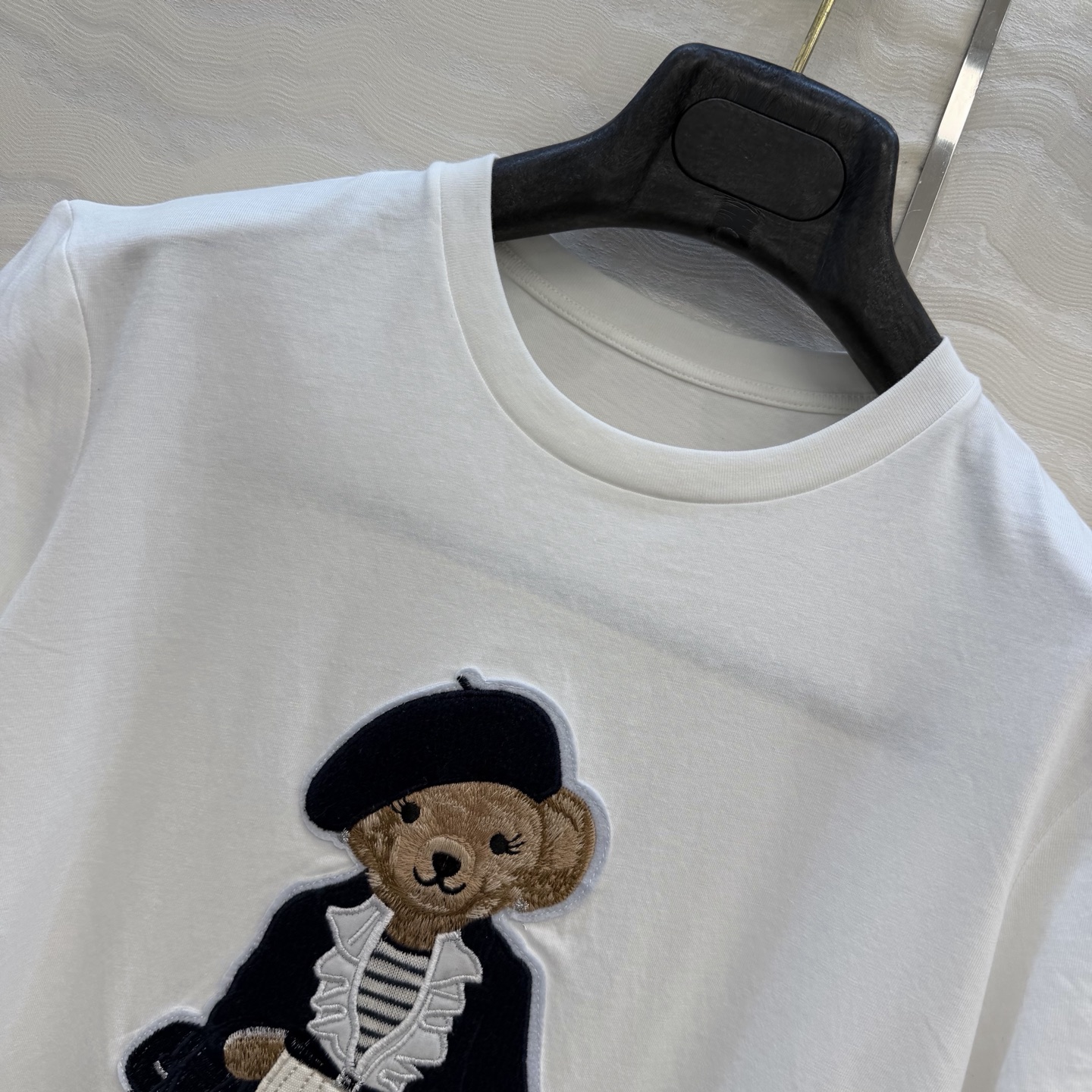 高端原单品质❤️RL紫标26早春新品！浓郁美式风格小熊短袖T！减龄经典版型。品质控必入。进口纯棉卫衣面料