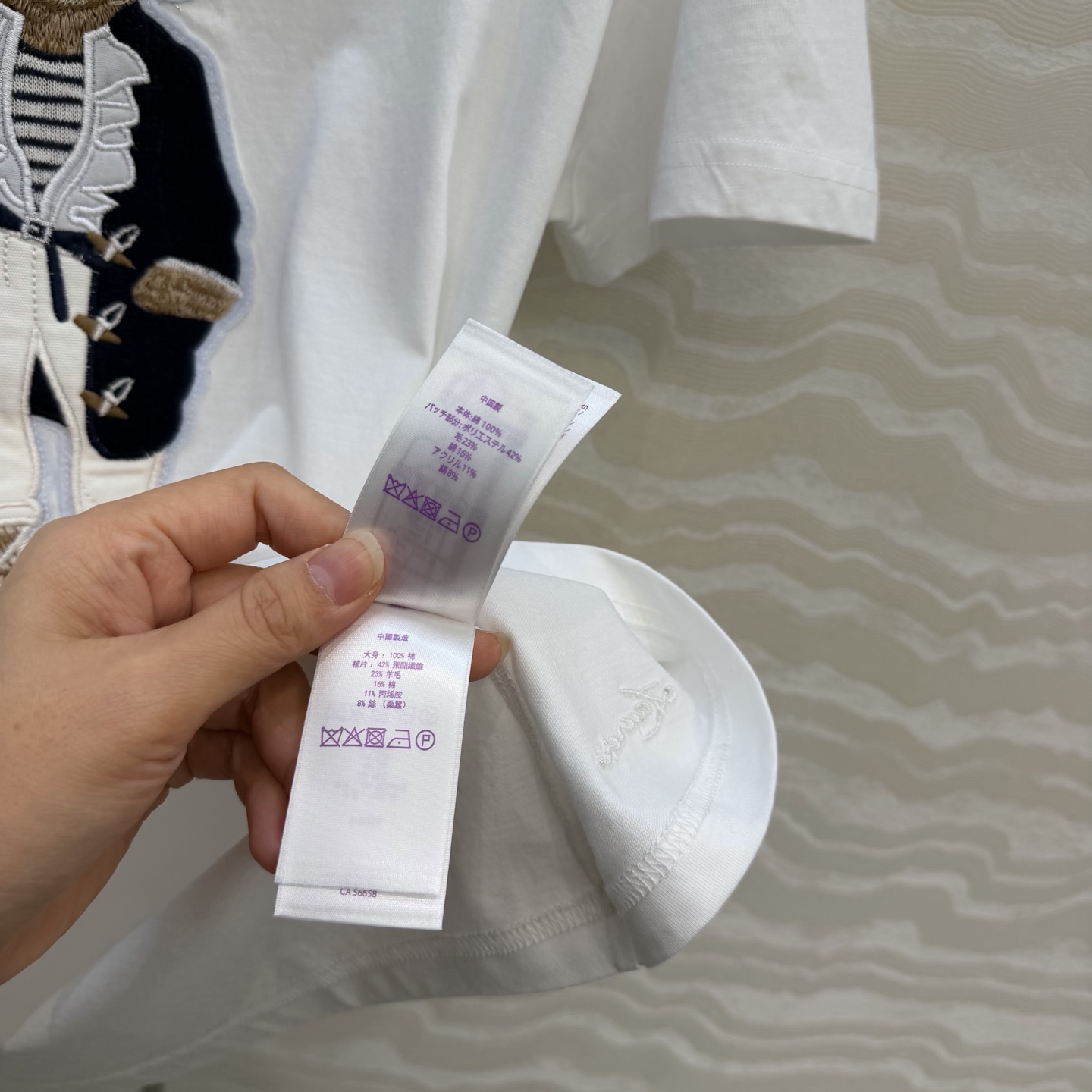 高端原单品质❤️RL紫标26早春新品！浓郁美式风格小熊短袖T！减龄经典版型。品质控必入。进口纯棉卫衣面料