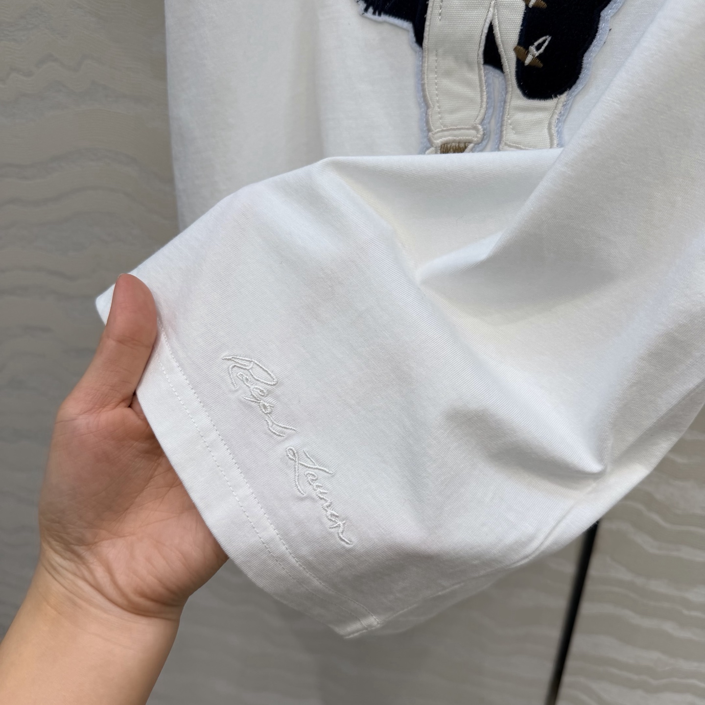 高端原单品质❤️RL紫标26早春新品！浓郁美式风格小熊短袖T！减龄经典版型。品质控必入。进口纯棉卫衣面料