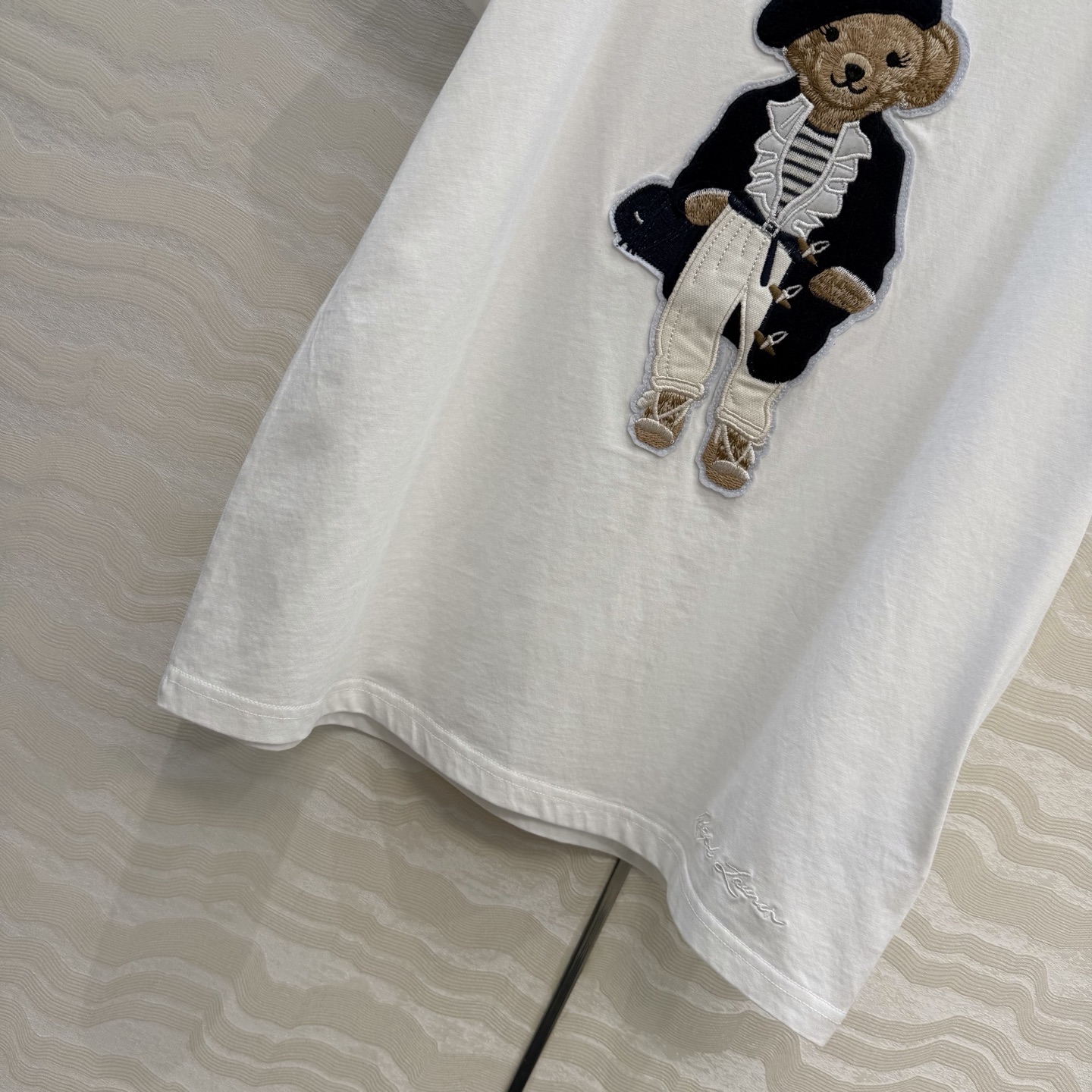 高端原单品质❤️RL紫标26早春新品！浓郁美式风格小熊短袖T！减龄经典版型。品质控必入。进口纯棉卫衣面料