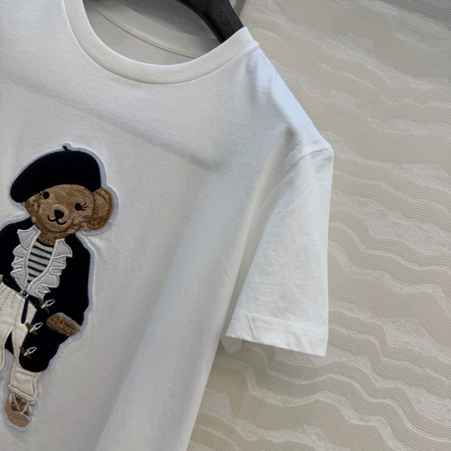 高端原单品质❤️RL紫标26早春新品！浓郁美式风格小熊短袖T！减龄经典版型。品质控必入。进口纯棉卫衣面料