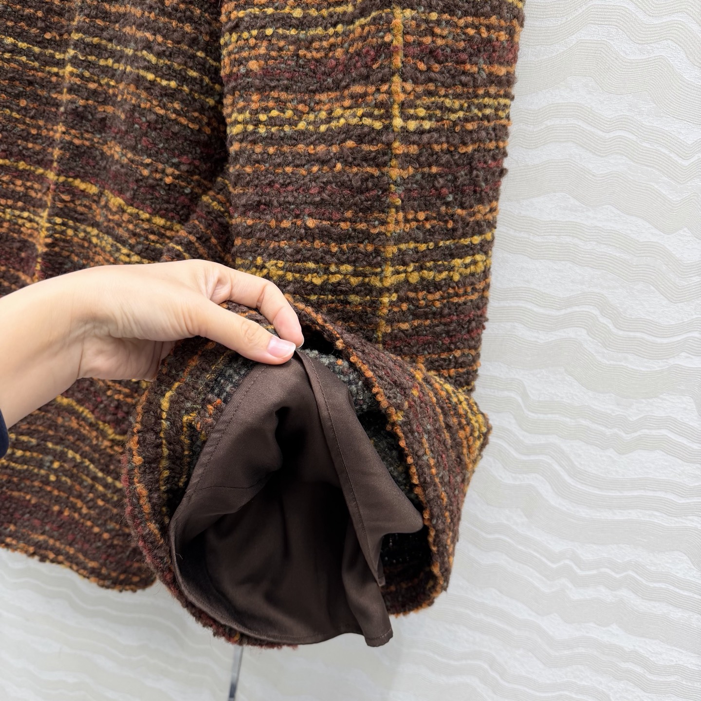 高端原单品质❤️LP极简高智感穿搭！蒋欣 林心如 同款 潇洒帅气的高级羊驼毛花呢西裤！高腰阔腿裤型胸以下