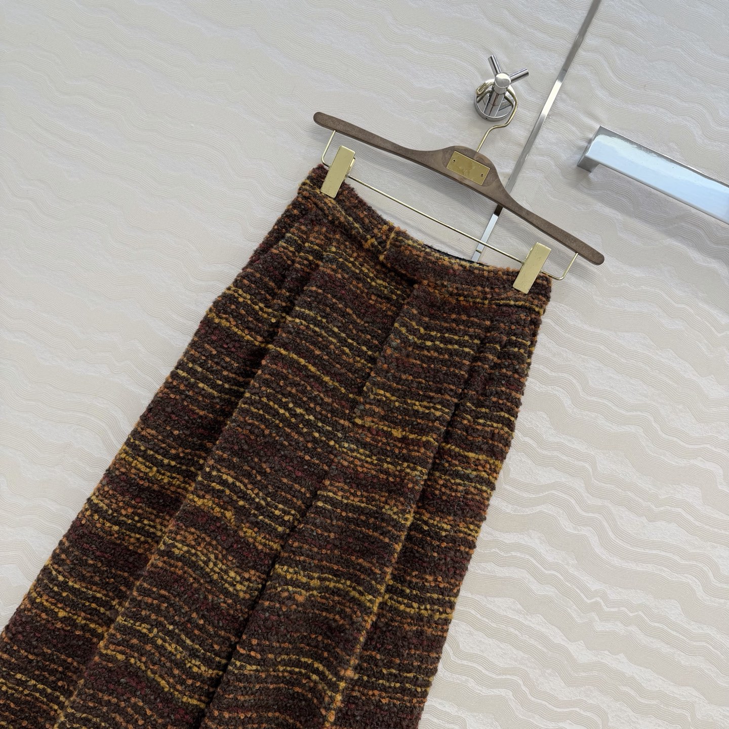 高端原单品质❤️LP极简高智感穿搭！蒋欣 林心如 同款 潇洒帅气的高级羊驼毛花呢西裤！高腰阔腿裤型胸以下