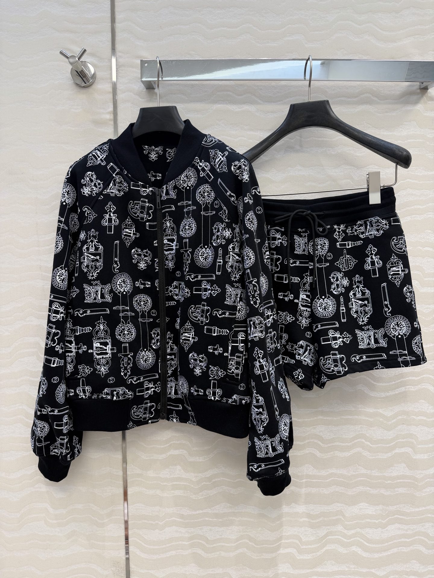 独家首发，高端原单品质❤️26s早春新品H运动套装！Coachinng Remix系列印花泽西棉！减龄运