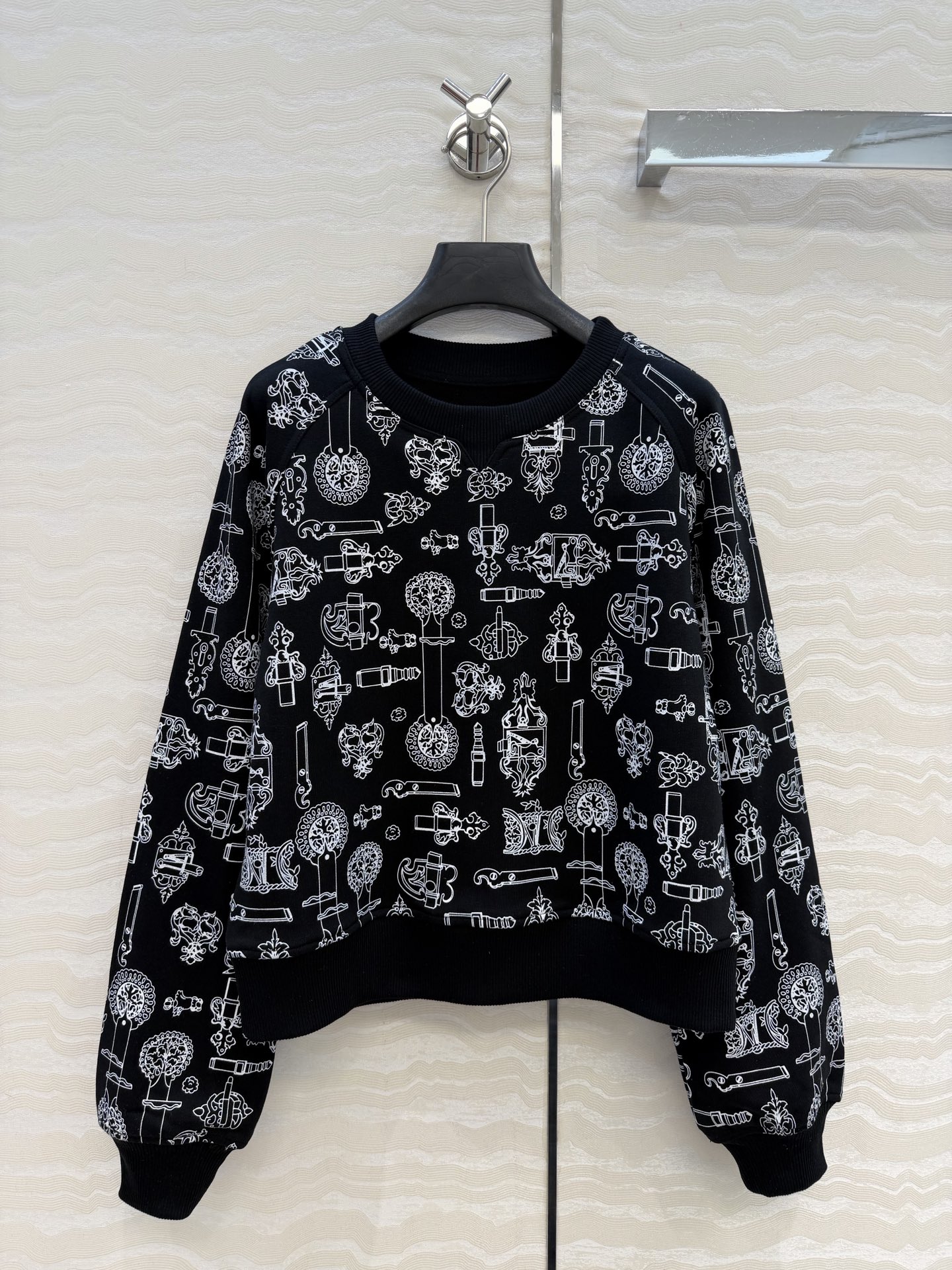 独家首发，高端原单品质❤️H26s早春新品。Coachinng Remix系列印花泽西棉圆领卫衣。减龄运